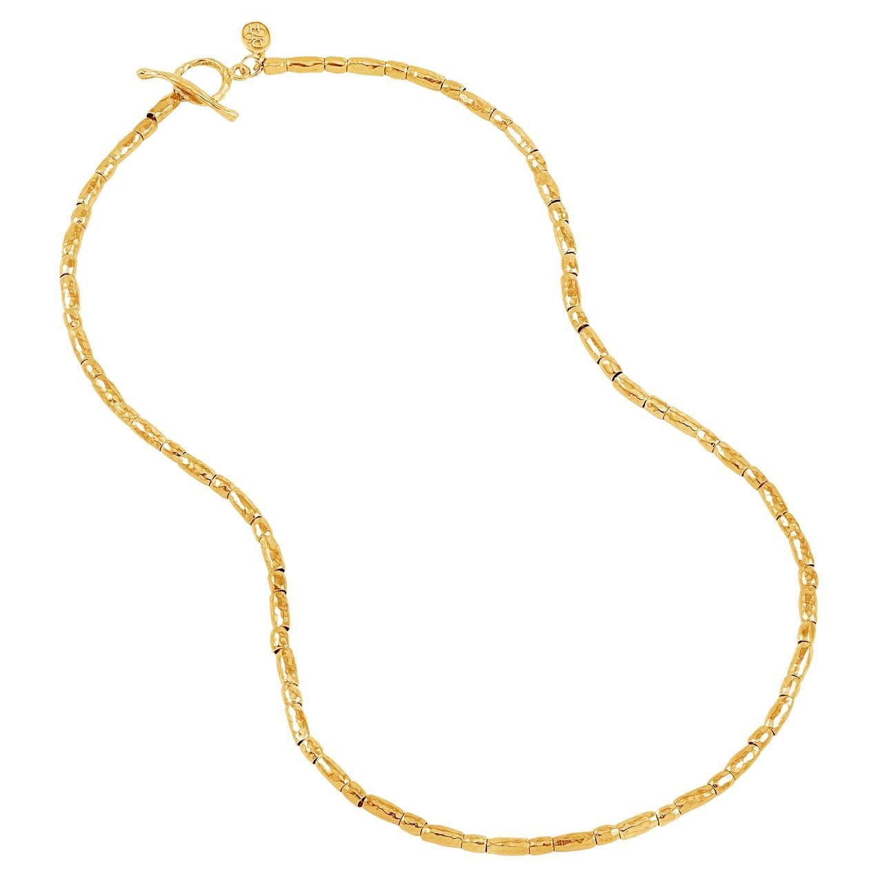 Collier Nomade Riz en Vermeil Or 18ct