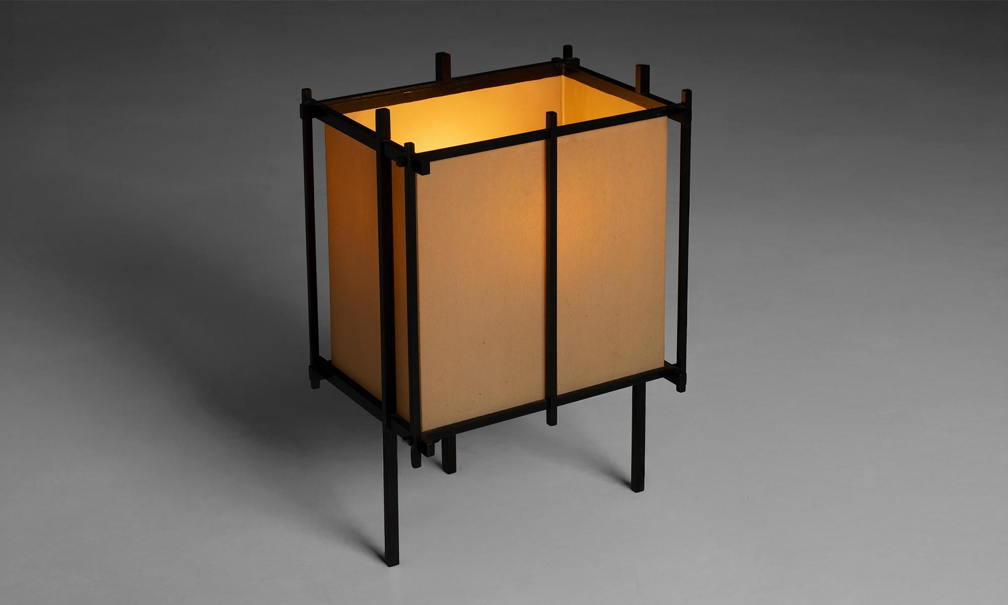 Japanese Rice Paper Lamp, Japan circa 1950