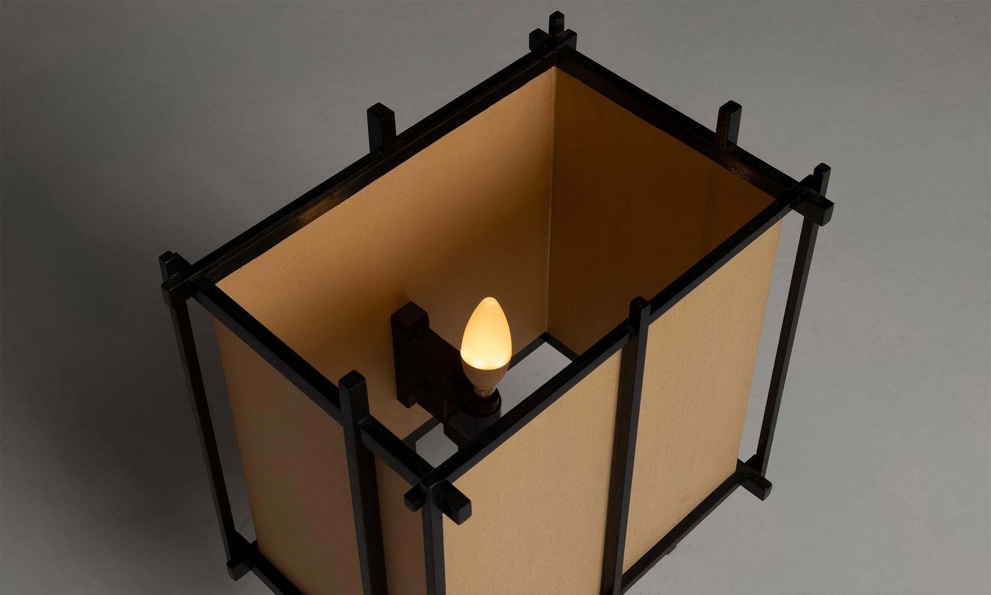 Mid-20th Century Rice Paper Lamp, Japan circa 1950
