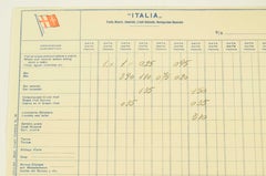 Recibo de pago de los alimentos consumidos en el camarote y pagados el 14 de agosto de 1936
