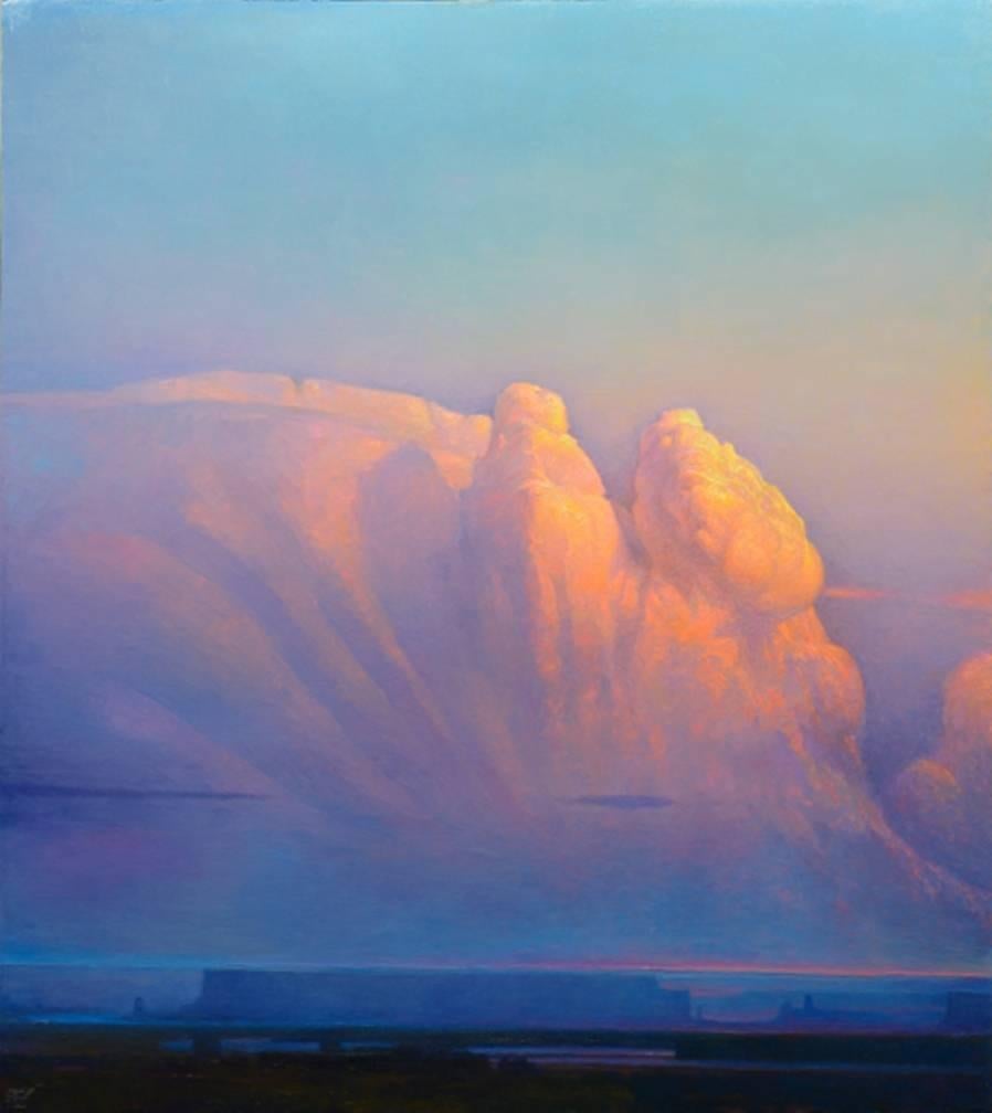 Rich Bowman Landscape Painting - "Monumental"