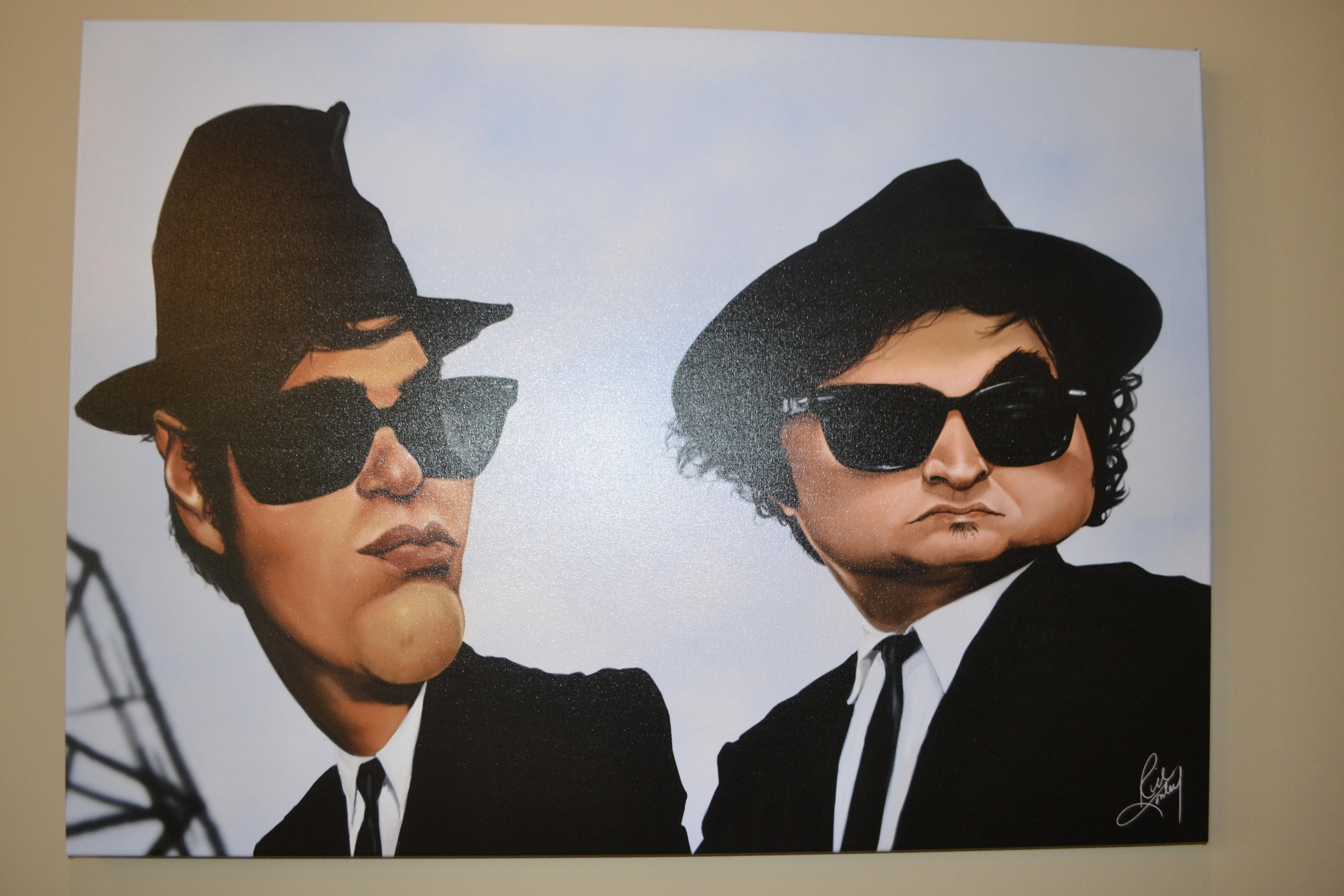 Blues Brothers  - Print by Rich Conley