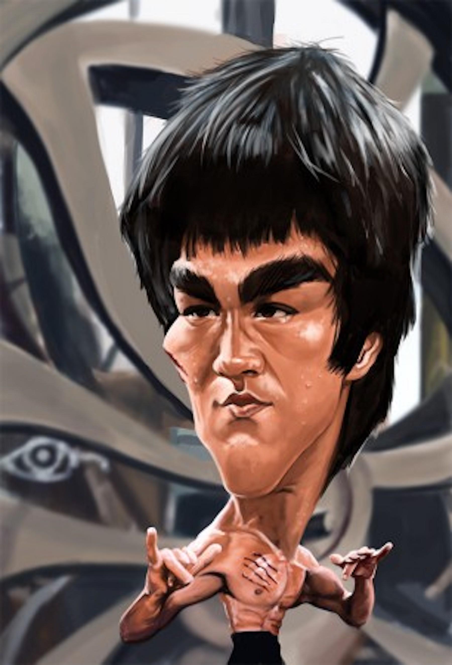 Rich Conley Portrait Print - Bruce Lee #6/20