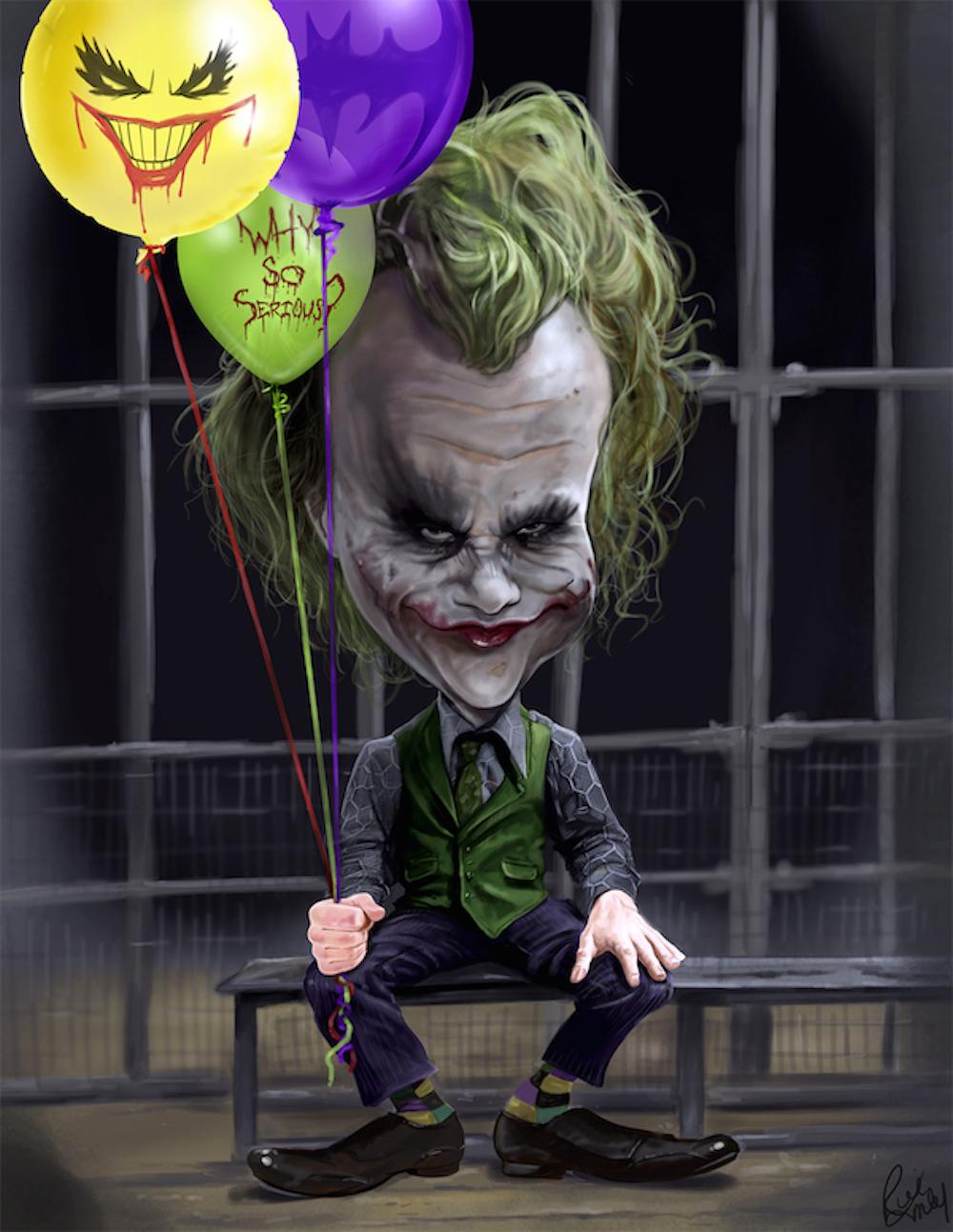 Rich Conley Portrait Print - The Joker #12/20
