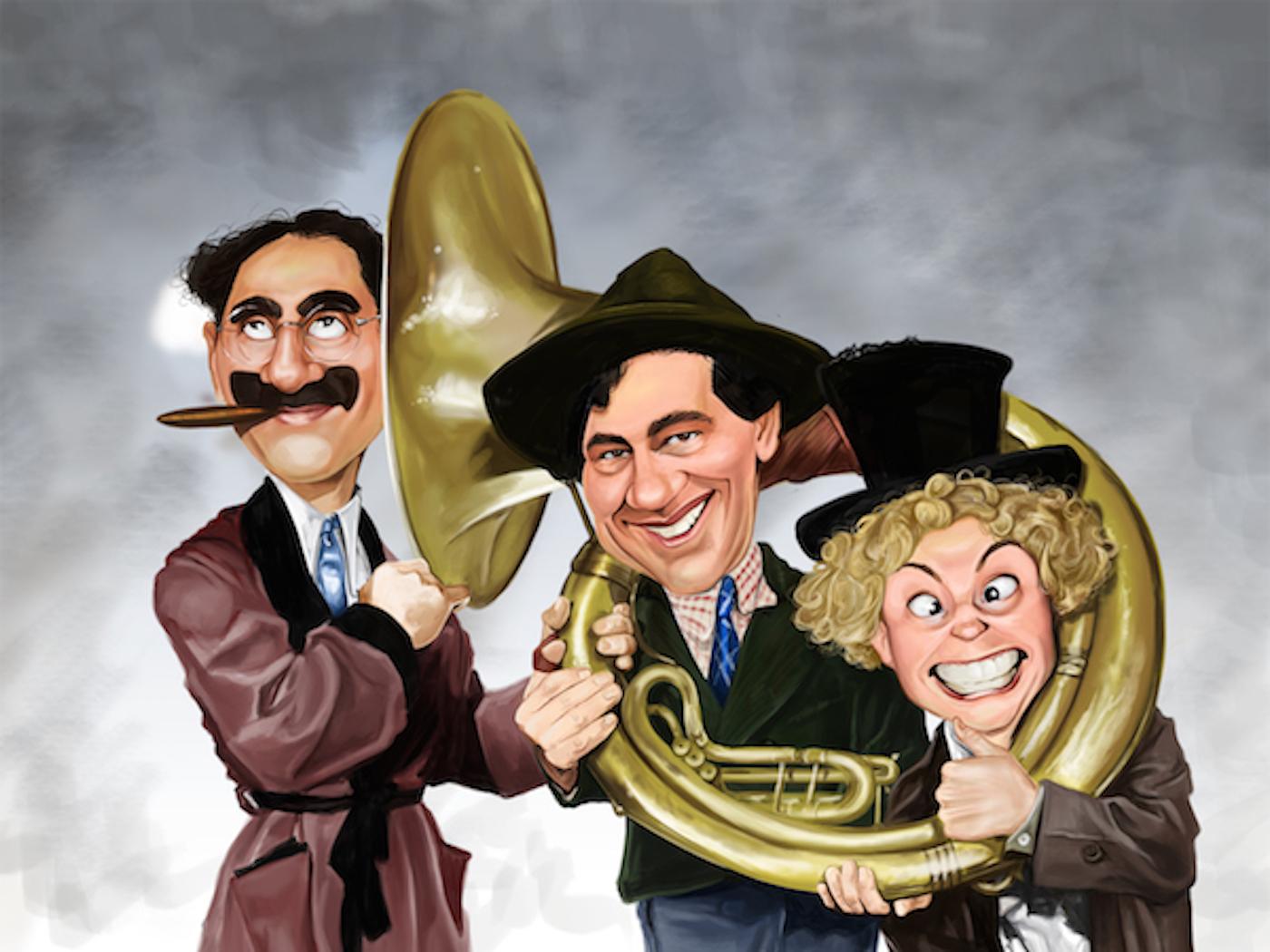 Rich Conley Interior Print - The Marx Brothers® Licensed Artwork