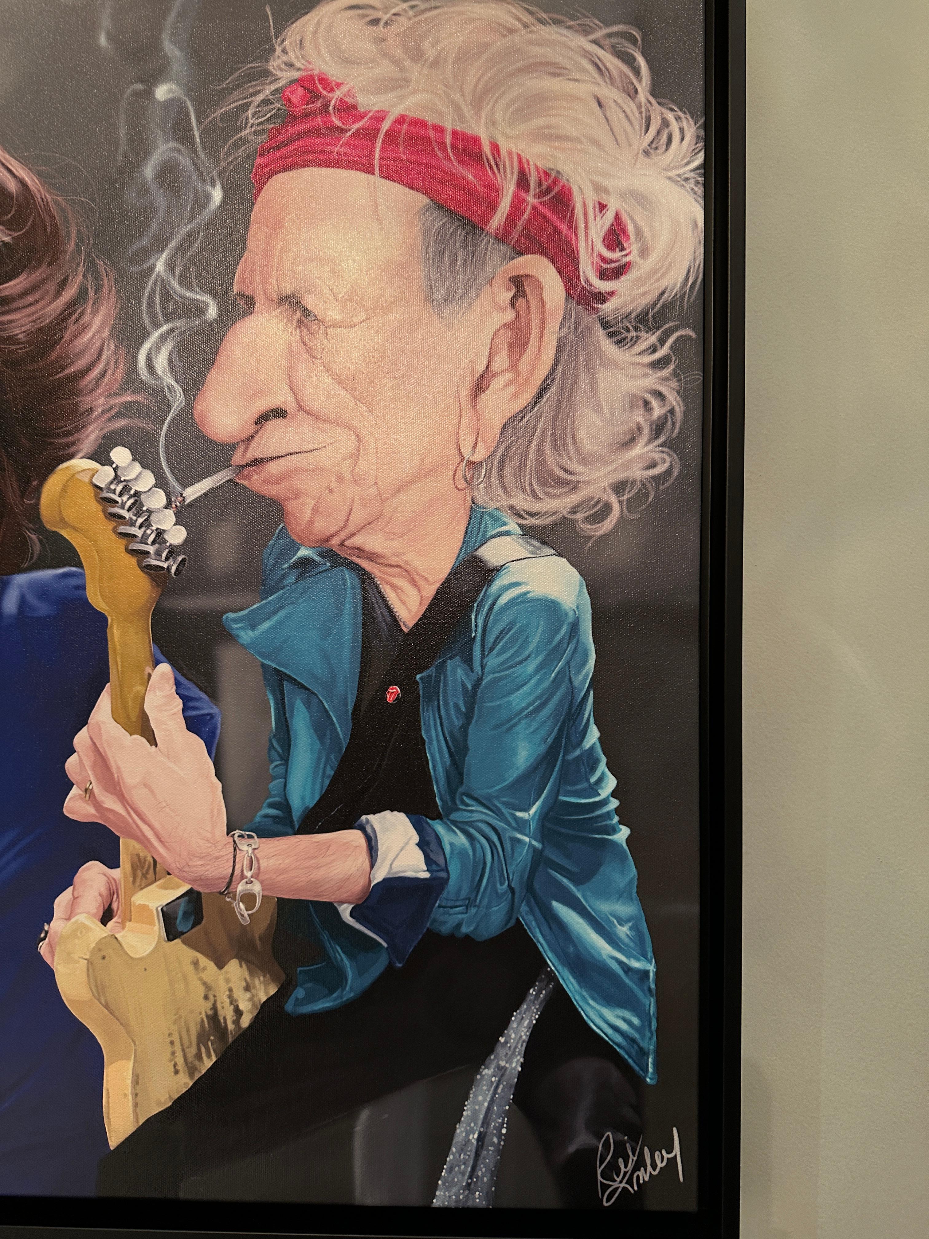 Rolling Stones Licensed Artwork on Canvas 4