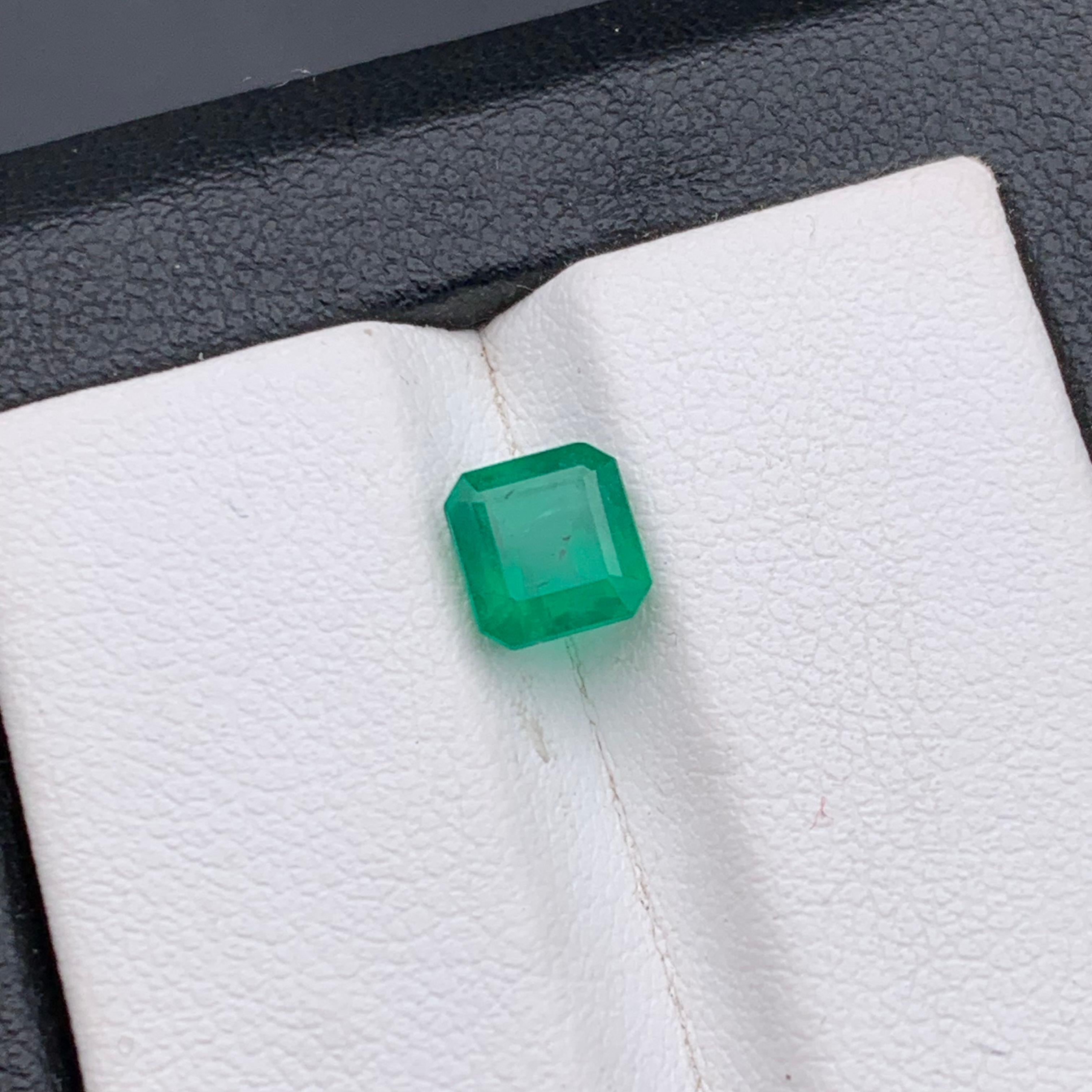 Rich Green Natural Emerald Loose Gemstone for or any other Jewelry Setting-Octagon Emerald Cut from Swat, Pakistan!!

💎 GEMSTONE TYPE: Emerald
⚖️ WEIGHT: 1.35 Carats
🪚 SHAPE & CUT: Octagon Emerald Cut
📏 SIZE (MM): 6.13 x 5.81 x 5.02
🌈 COLOR: