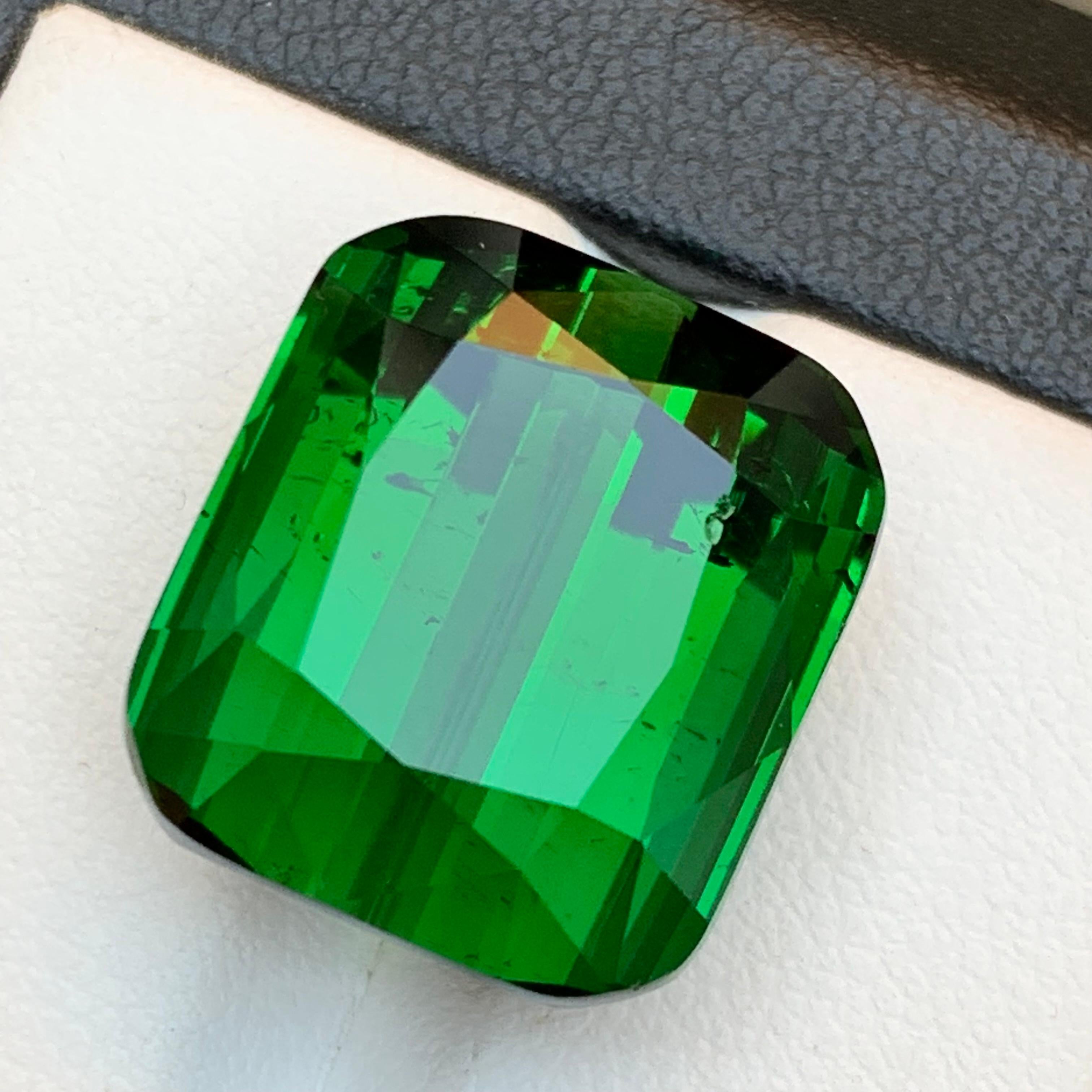 Rich Green Natural Tourmaline Necklace Pendant, Bracelet Loose Gemstone 26.35 Ct 1
