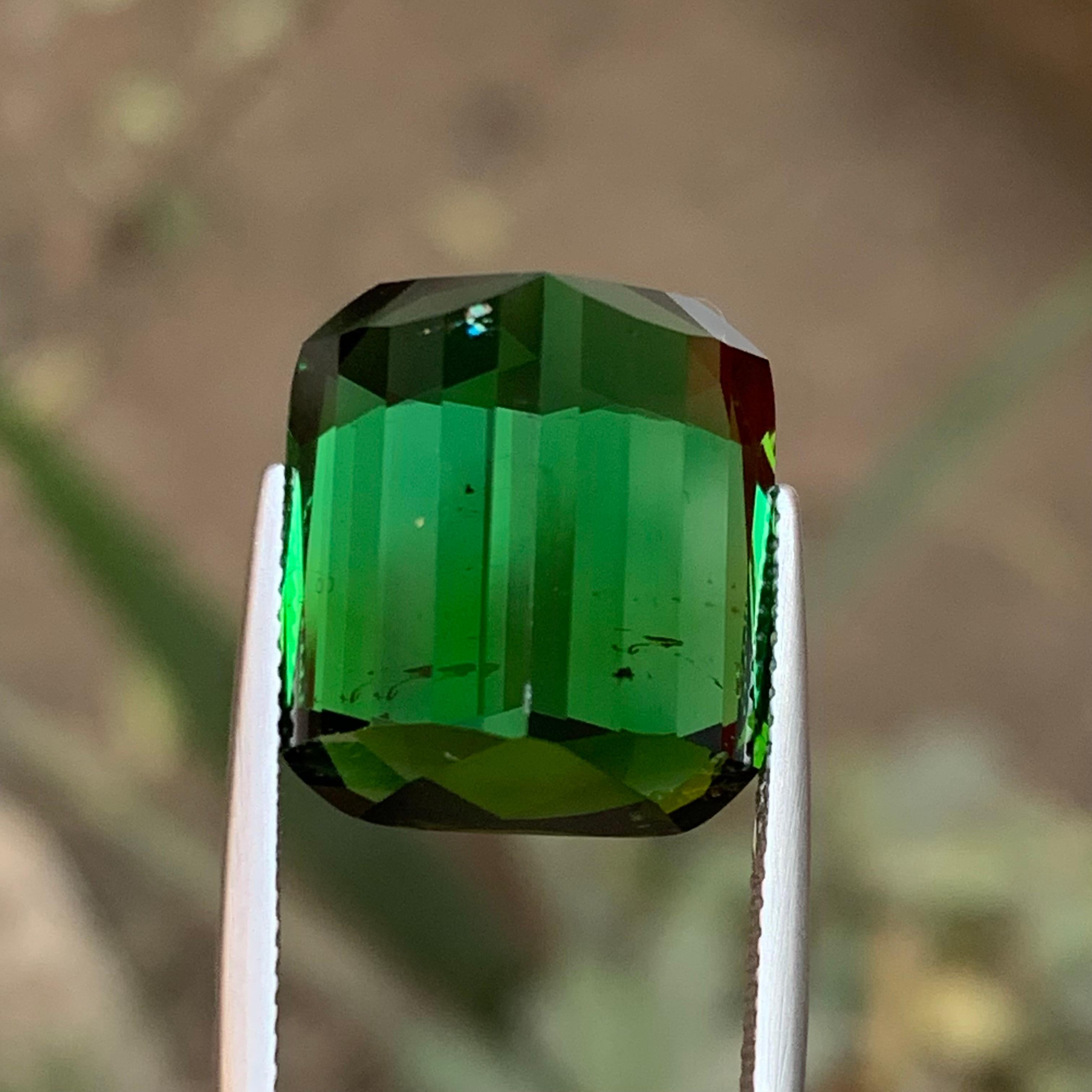 Rich Green Natural Tourmaline Necklace Pendant, Bracelet Loose Gemstone 26.35 Ct 3