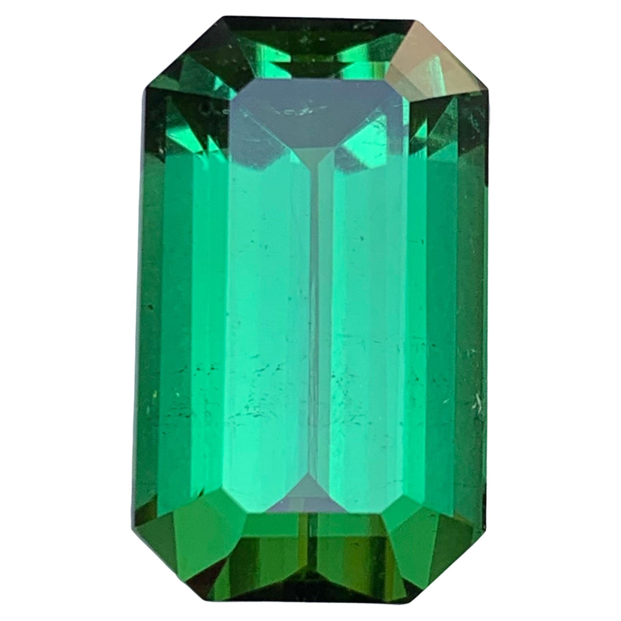 Rich Green Natural Tourmaline Necklace Pendant Loose Gemstone 17.45 Ct-Jewelry For Sale