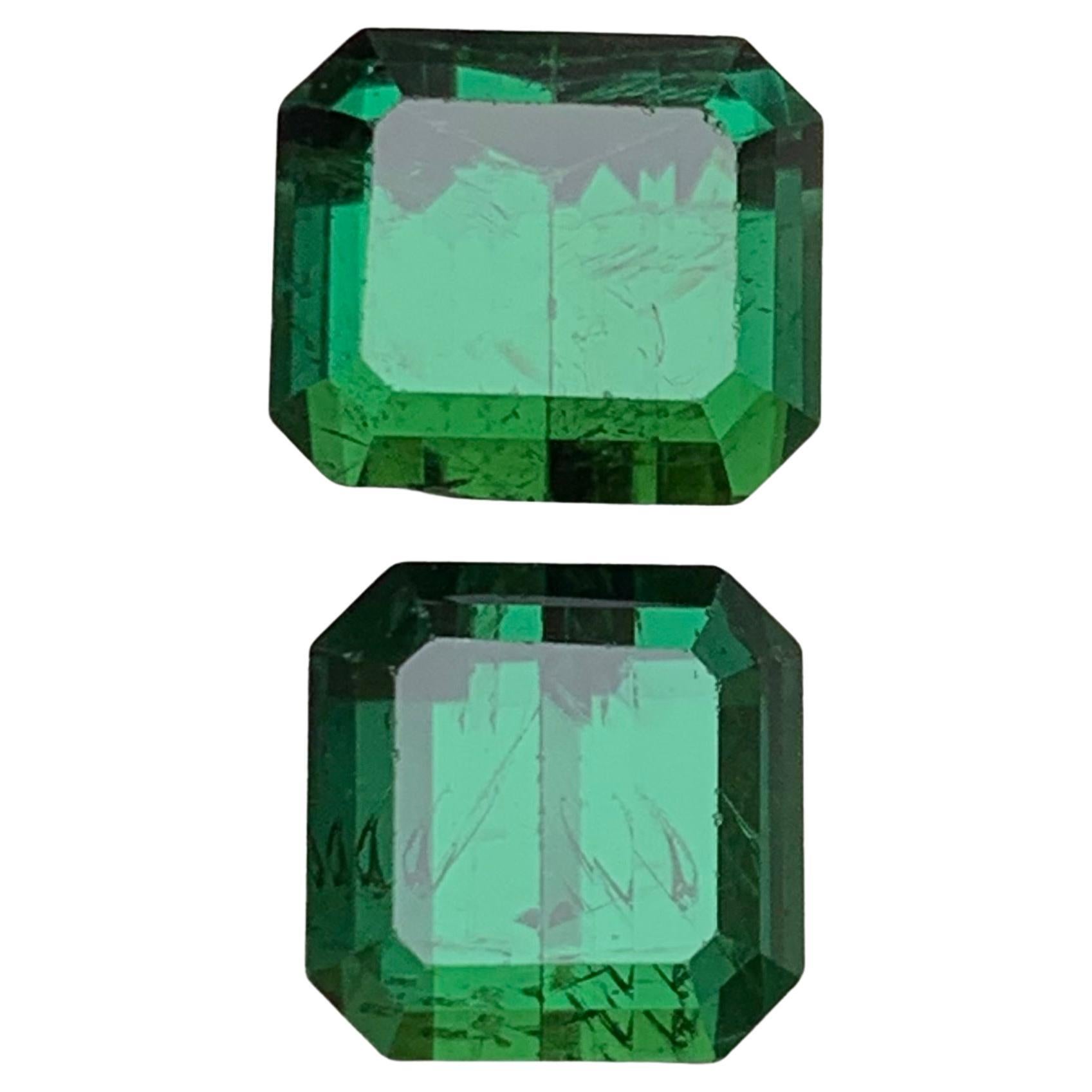 Rich Green Natural Tourmaline Ring, Pendant Loose Gemstones Set 11.30 Ct-Jewelry