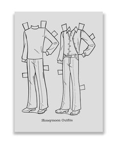 Pop Art, "Honeymoon Outfits" from (Happily Ever After), Rich Harrington, 2017