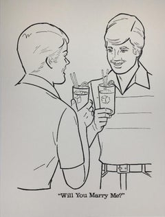 Pop Art, "Will You Marry Me" from (Happily Ever After), Rich Harrington, 2017