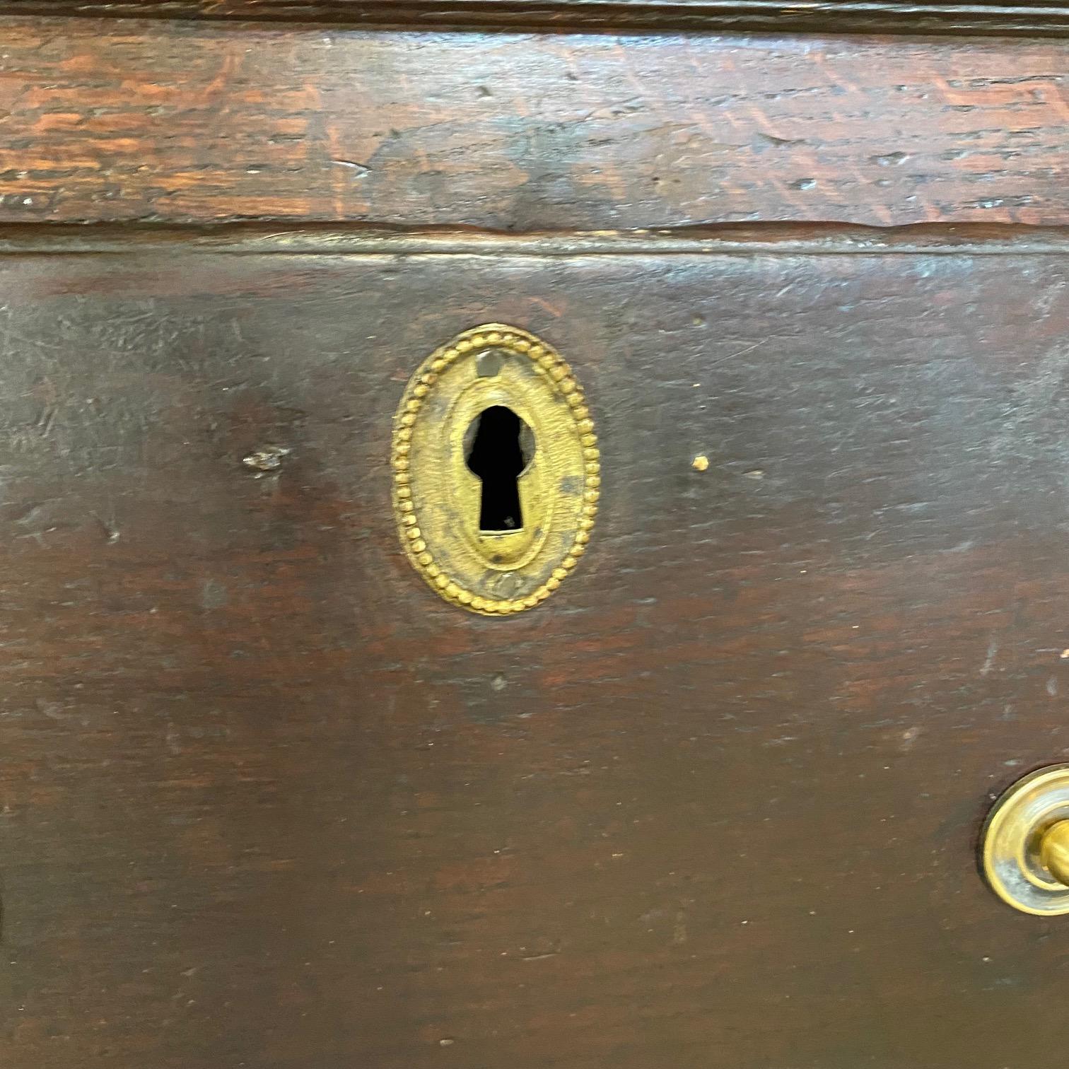 Rich in Character 18th Century British Oak Welsh Sideboard 6