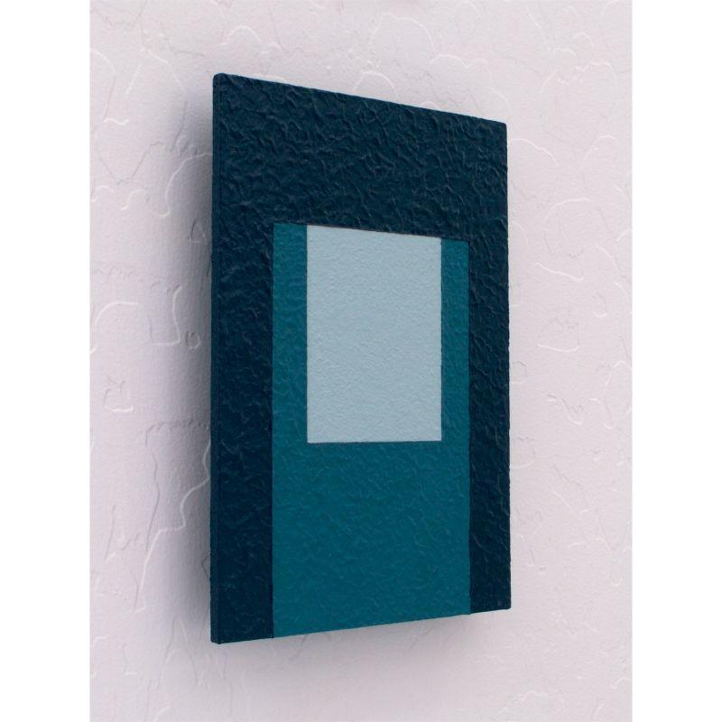BELIEVE - Modern / Minimal Geometric Painting, Painting, Acrylic on Wood Panel For Sale 1
