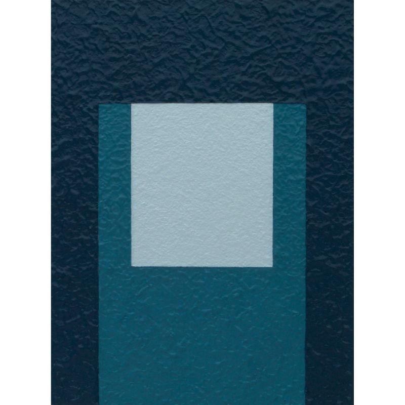 Original Modernist / Minimalist Acrylic Painting on Italian Pintura Canvas / MDF Panel    *READY FOR DISPLAY - This Artwork is Needs No Frame! - The Artwork "Floats" .650 Inches away from the Wall / Wood Sub-frame Mount.    IMAGE SIZE: 6 X 8 Inches 