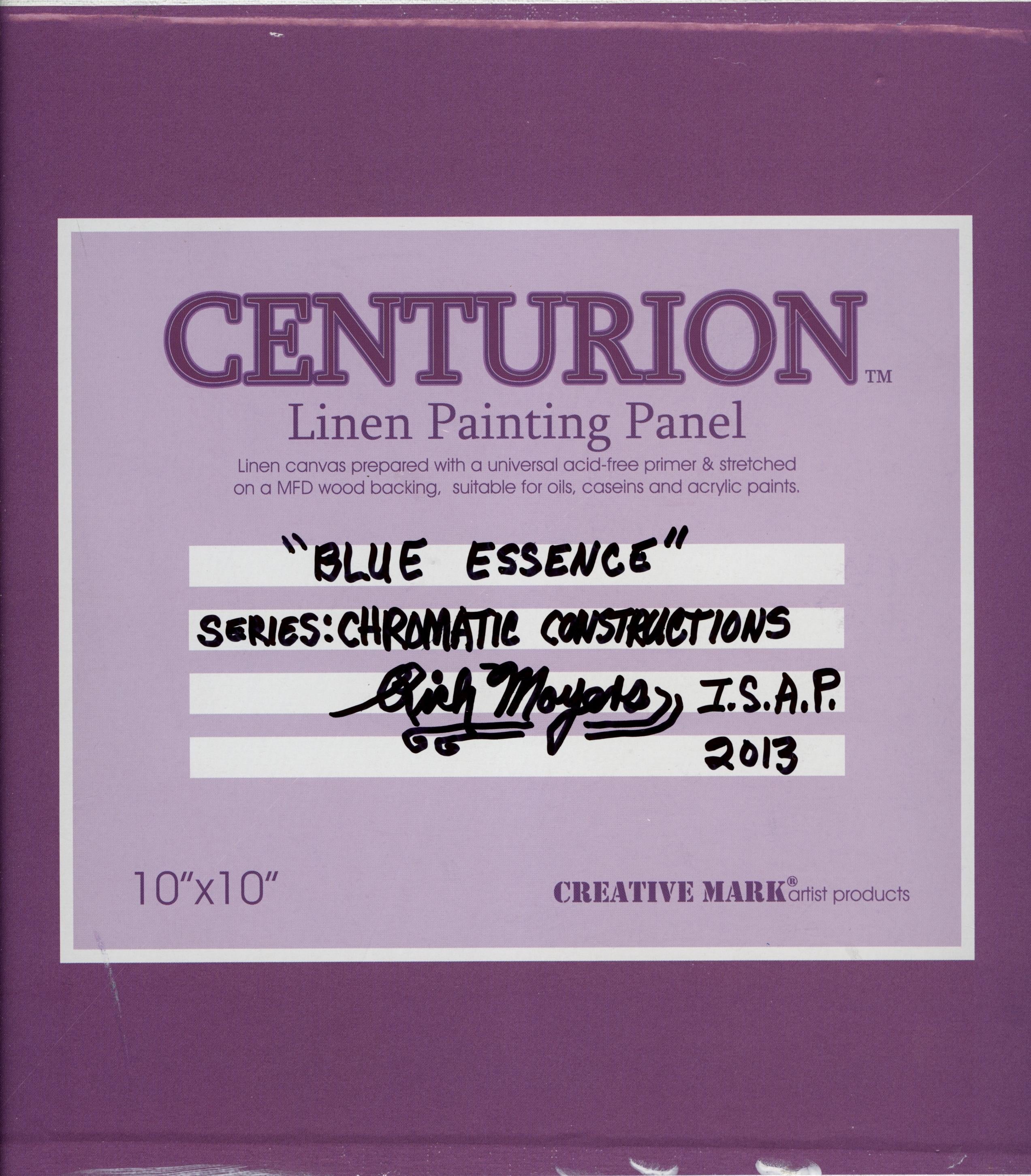ESSENZA BLU, Pittura, Acrilico su pannello MDF - Painting di Rich Moyers