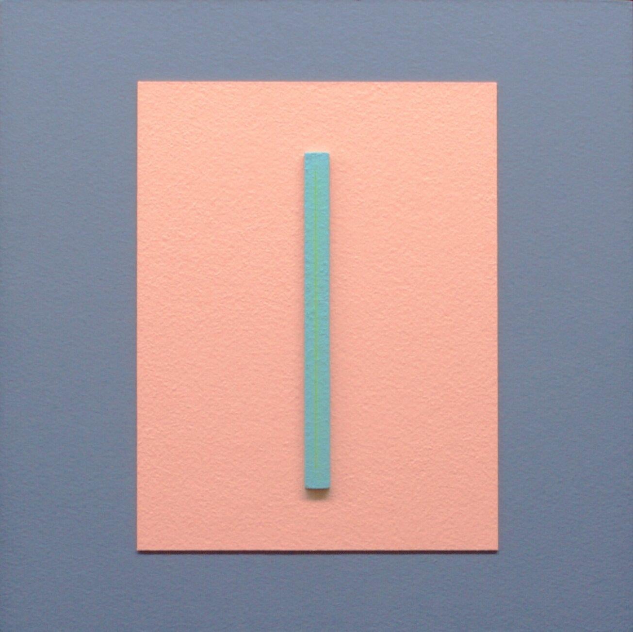 CALYPSO - 3D Modern Painting - Collage / Construct, Painting, Acrylic on MDF Pan For Sale 1