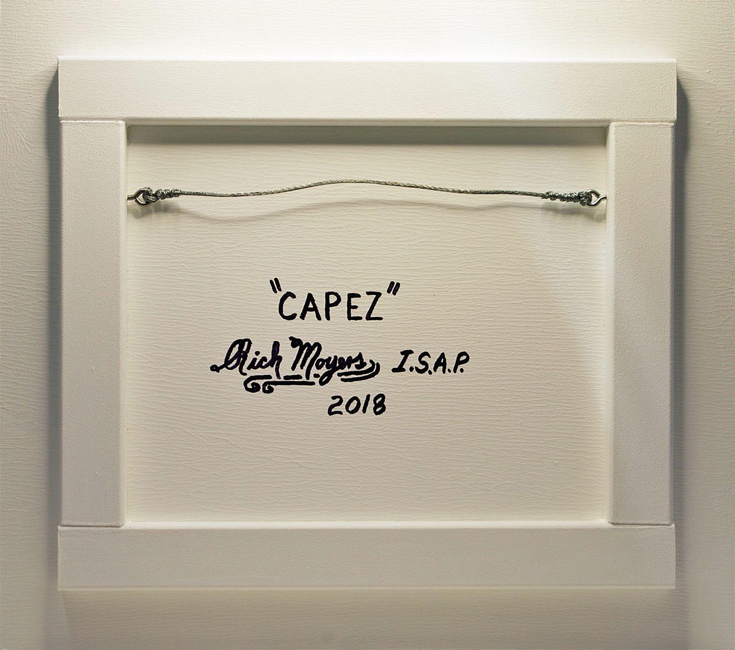 CAPEZ - Peinture moderne - Collage / Construction, Peinture, Acrylique sur Toile - Painting de Rich Moyers
