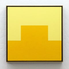 CITRINE - Framed Modern / Minimal Painting, Painting, Acrylic on Canvas