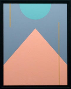 RETRO - Modern Abstact Painting, Painting, Acrylic on Canvas