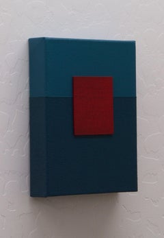TOUJOURS - 3D Modern Geometric Abstract Painting, Painting, Acrylic on Canvas