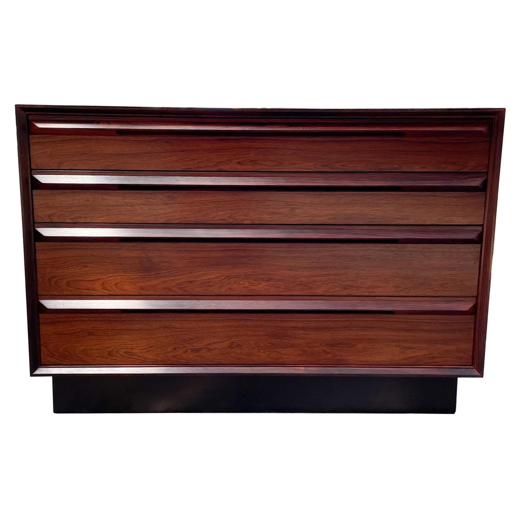 Rosewood Dresser BRUKSBO Modell by Torbjørn Afdal 1970s Norway Refreshed & Ready