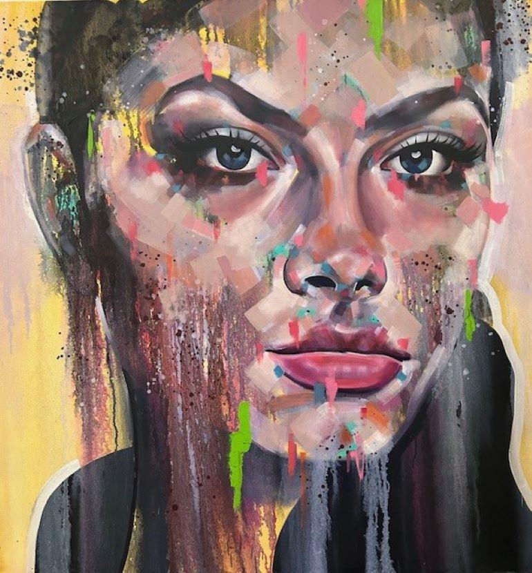 Portrait Painting di Rich Parker - Forza d'animo