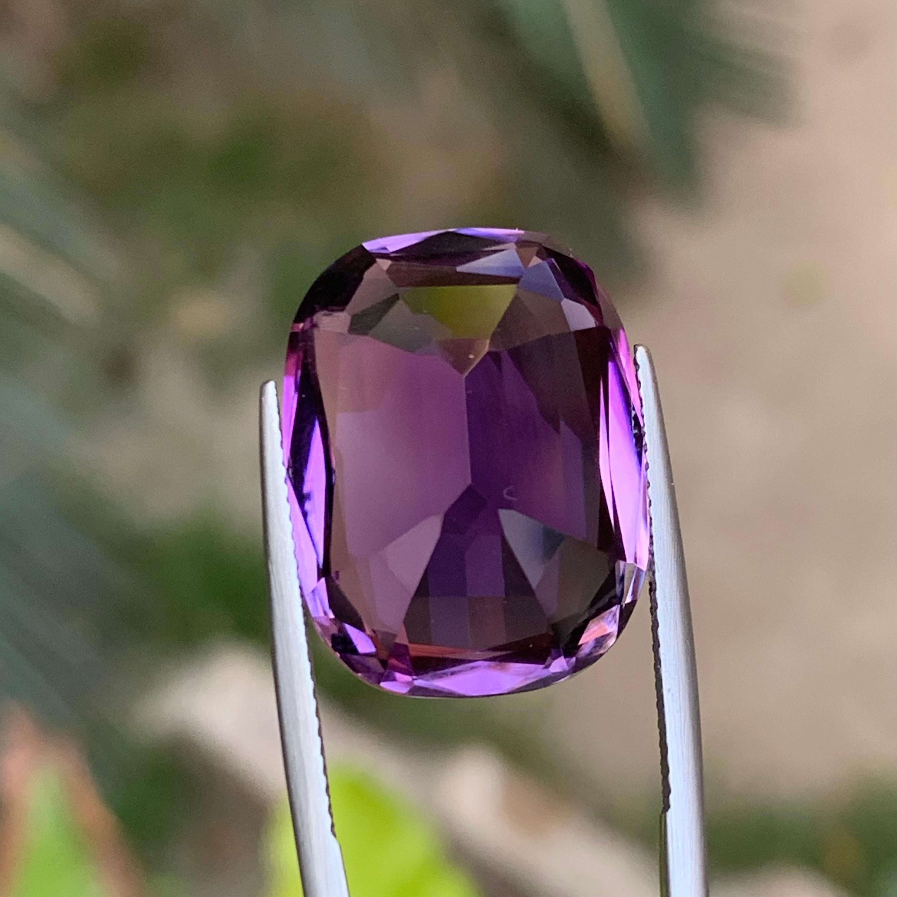 Améthyste violette naturelle 25,16 ct pour bague, pendentif, bijoux Unisexe en vente