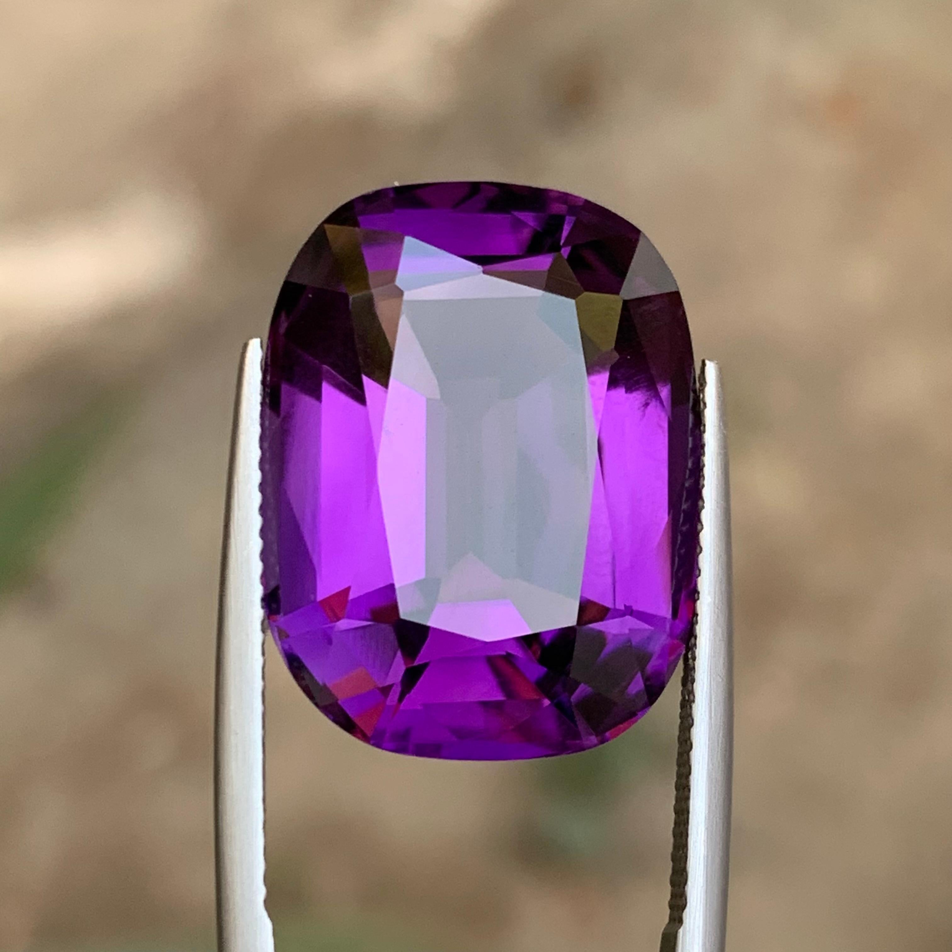 Améthyste violette naturelle 25,16 ct pour bague, pendentif, bijoux en vente 2