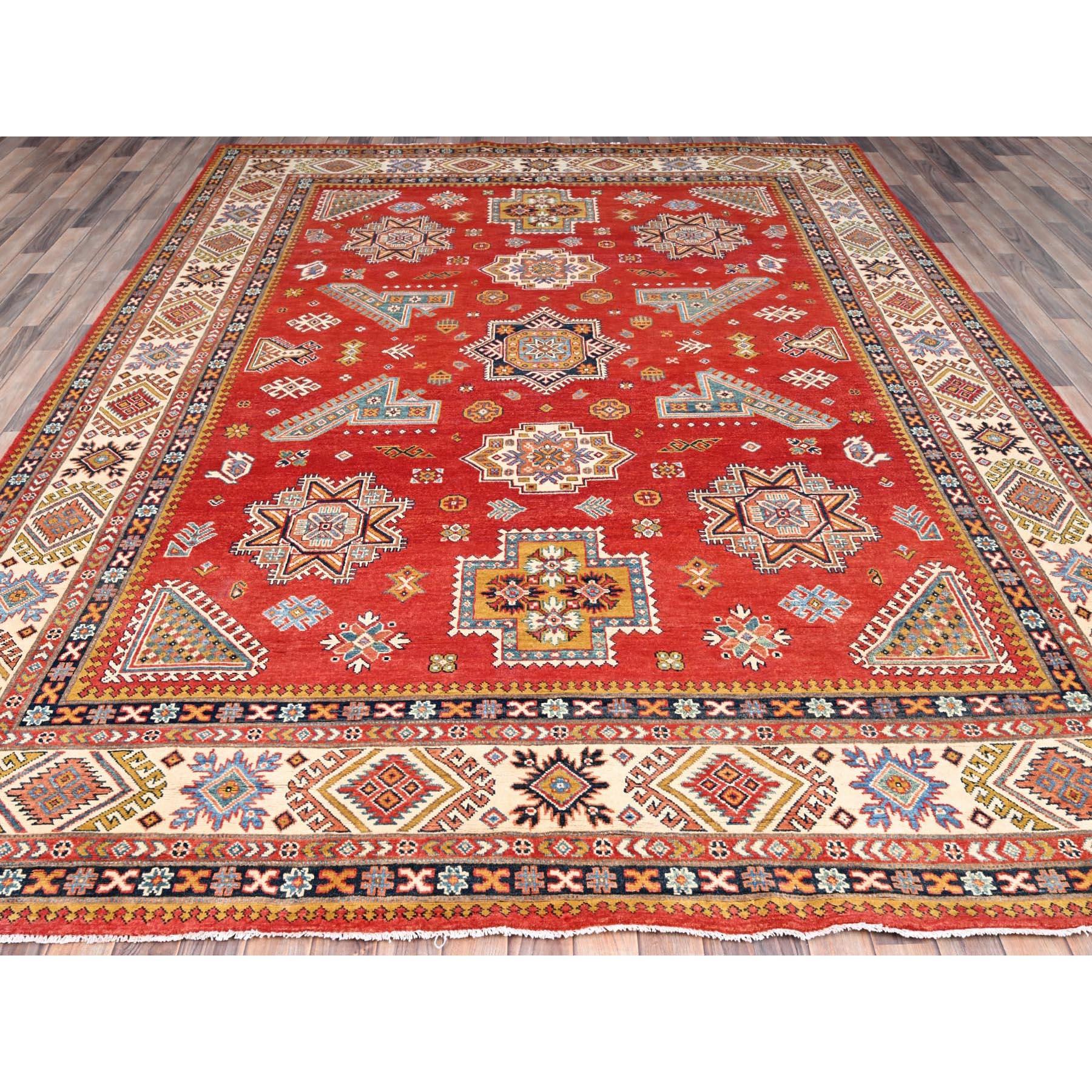This fabulous Hand-Knotted carpet has been created and designed for extra strength and durability. This rug has been handcrafted for weeks in the traditional method that is used to make
Exact Rug Size in Feet and Inches : 9'1