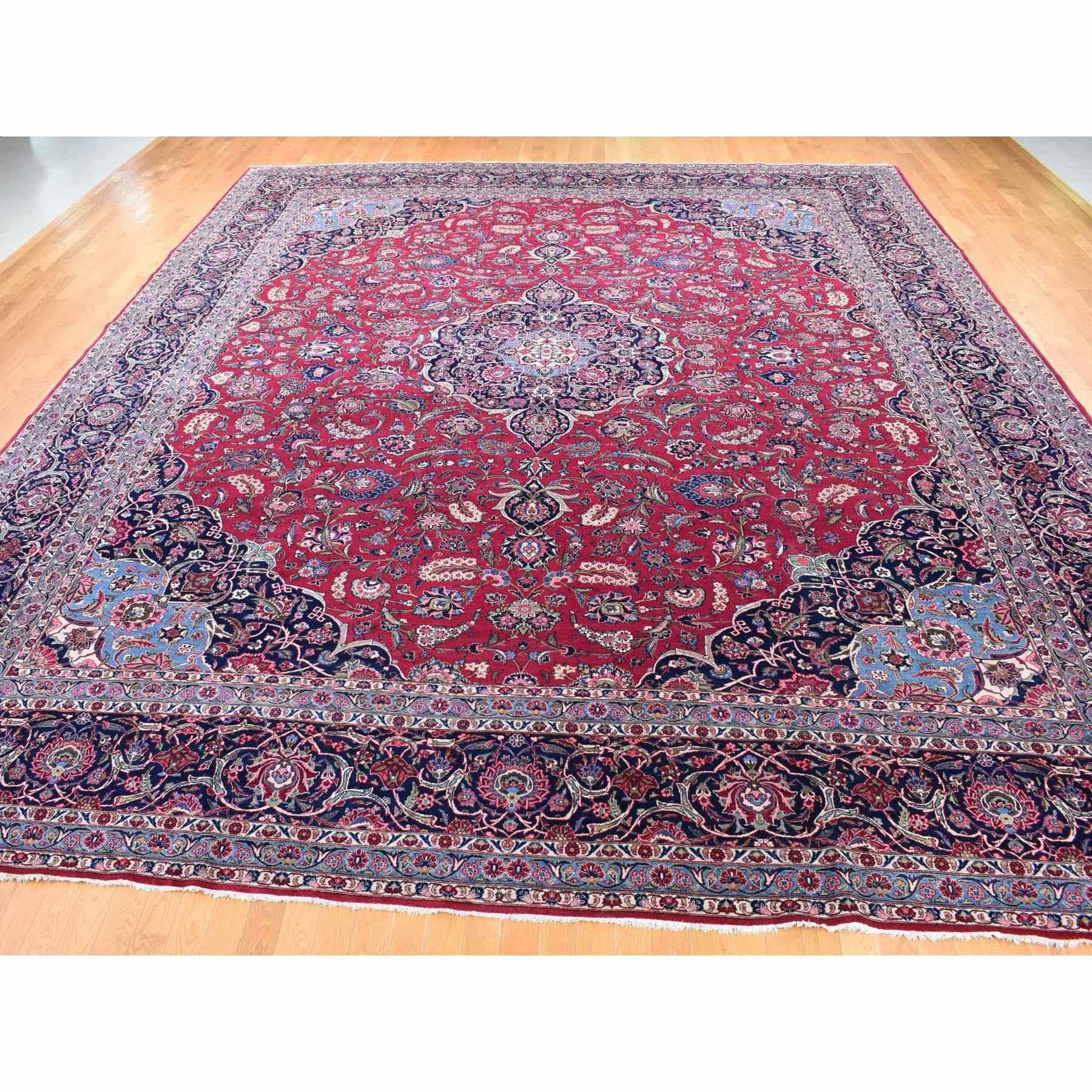 This fabulous hand-knotted carpet has been created and designed for extra strength and durability. This rug has been handcrafted for weeks in the traditional method that is used to make
Exact Rug Size in Feet and Inches : 14'2