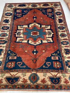 Riche tapis turc vintage Circa Design/One, circa 1950's