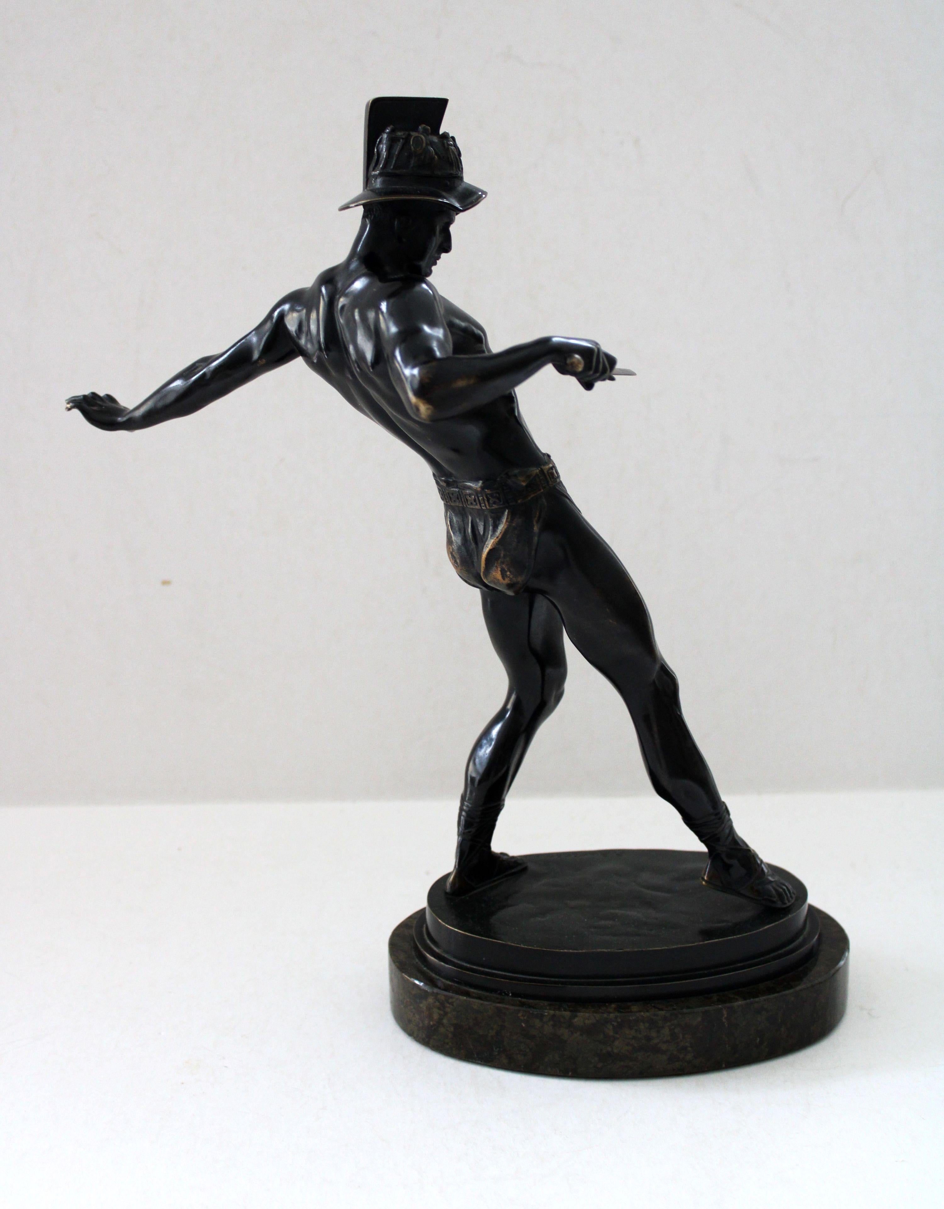 Gladiateur. Bronze, 33 x 30 x 15 cm en vente 9