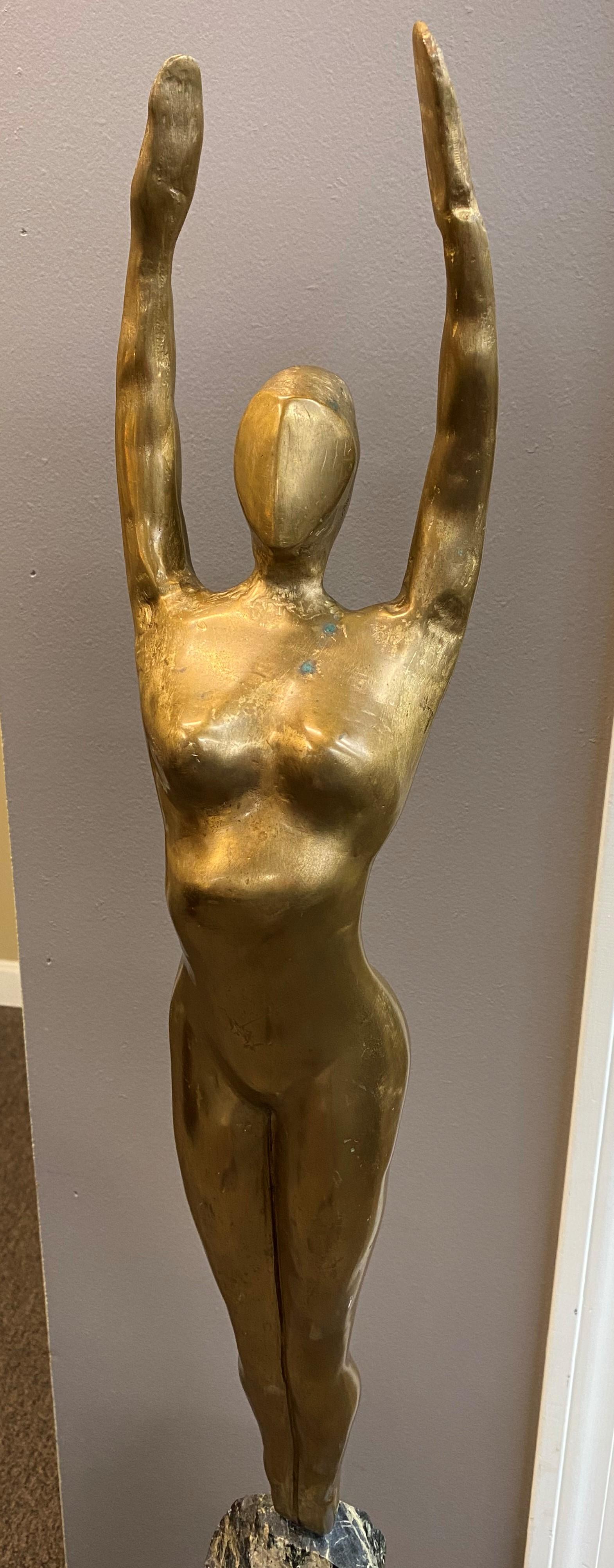 Bronzo di donna nuda - Sculpture di Richard Aliberti