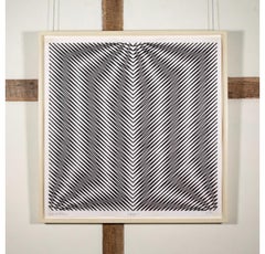 Di-symo, Pen and Ink on Paper, Laid on Paper Painting by Richard Allen, 1970