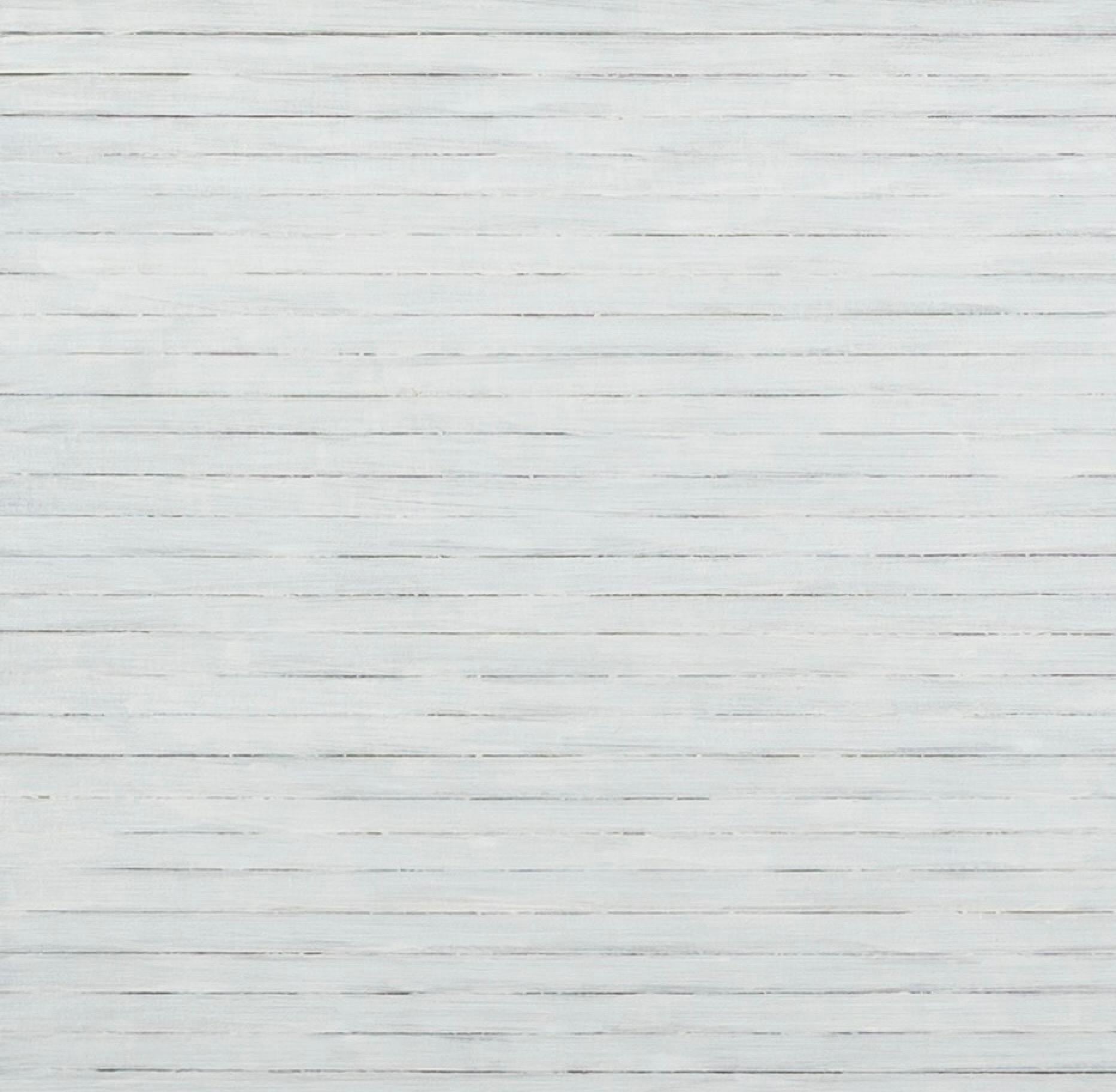 VIII (White Painting ENW17) - Peinture à l'huile minimaliste abstraite blanche et bleue en vente 2