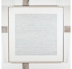 VIII (White Painting ENW17), Oil on Canvas by Richard Allen, 1995 circa