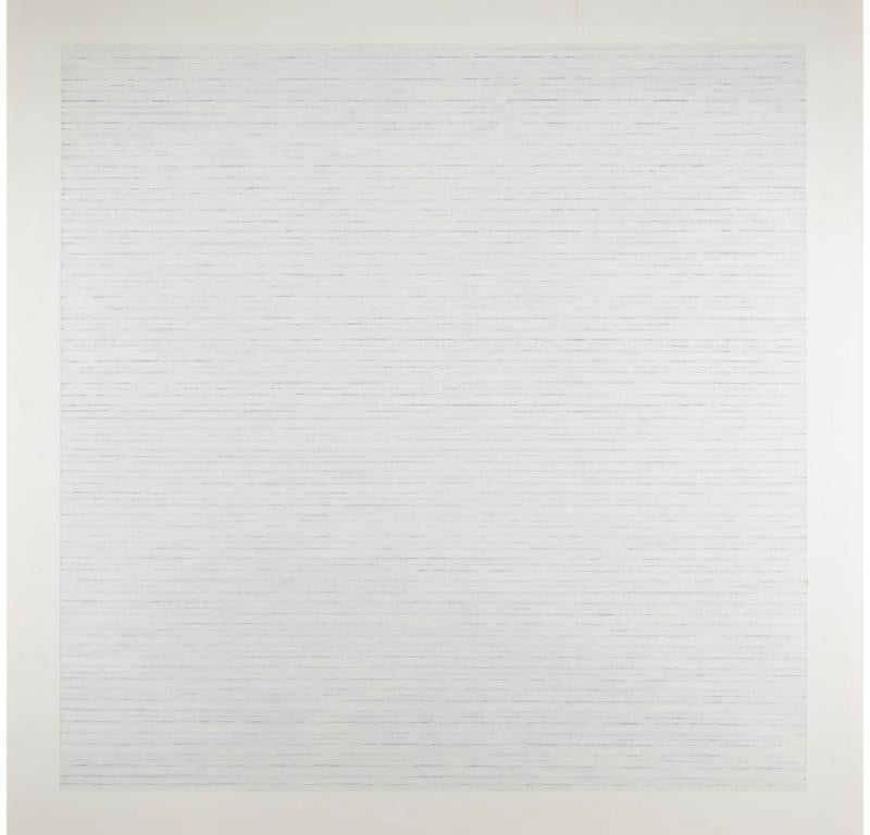 White Painting (Large Square) Oil on Canvas by Richard Allen

Additional information:
Medium: Oil on canvas
105 x 105 cm
41 3/8 x 41 3/8 in

Richard Allen was an Abstract artist of the 20th century who worked across painting, graphic and