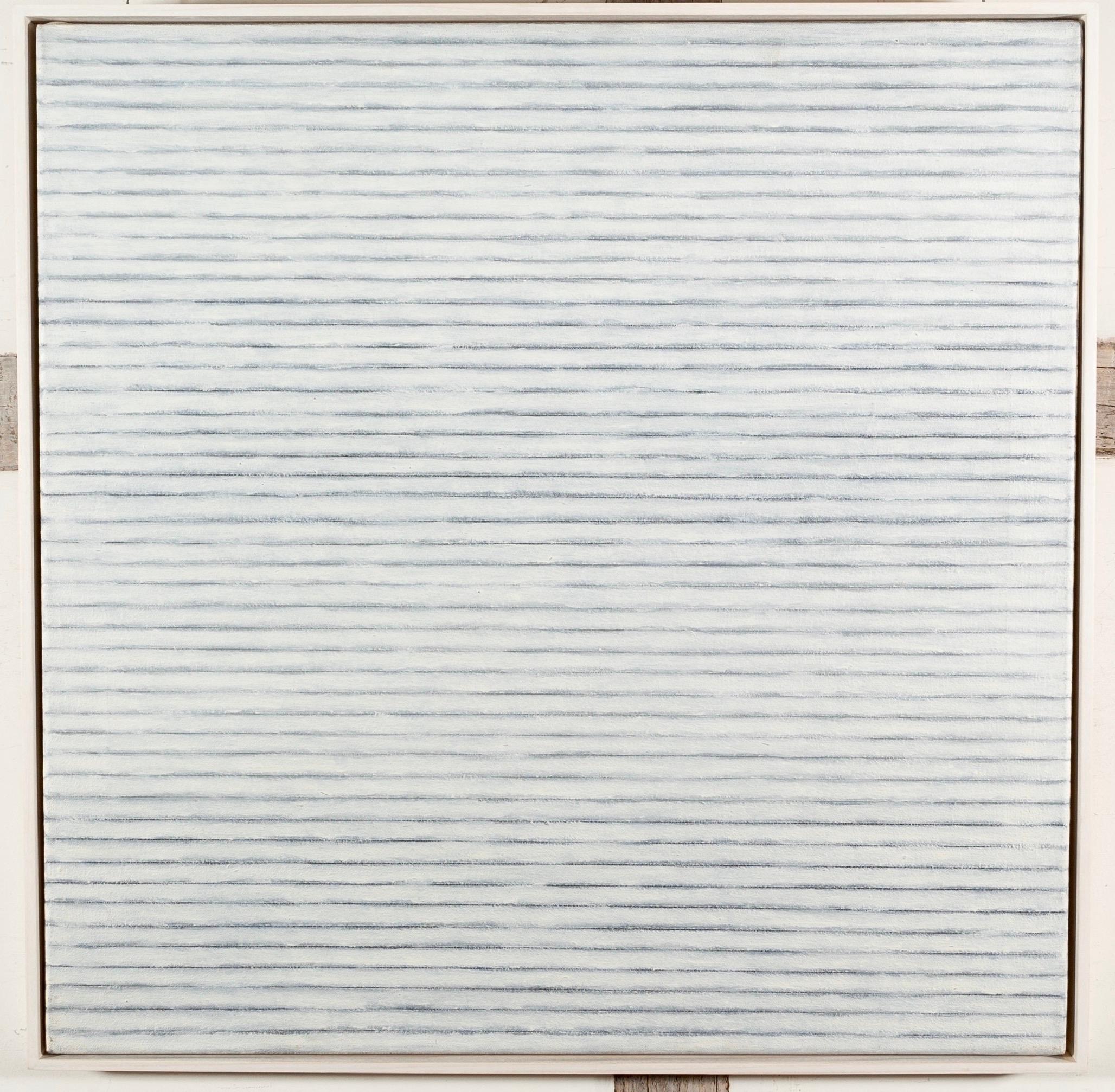 Richard Allen 1933-1999
XXV (Pittura bianca ENW9), 1995 circa
olio su tela
24 1/8 x 24 1/8 pollici
61 x 61 cm
con timbro della tenuta sulla sovrapposizione

Richard Allen è stato un artista astratto del XX secolo che ha lavorato attraverso la