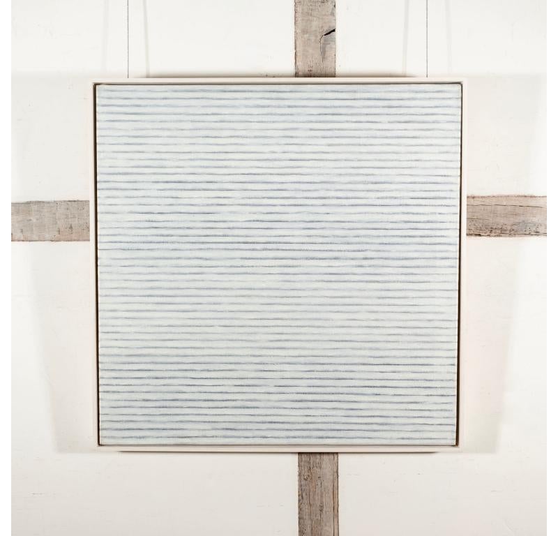XXV (White Painting ENW9), Olio su tela di Richard Allen, 1995 circa in vendita 1