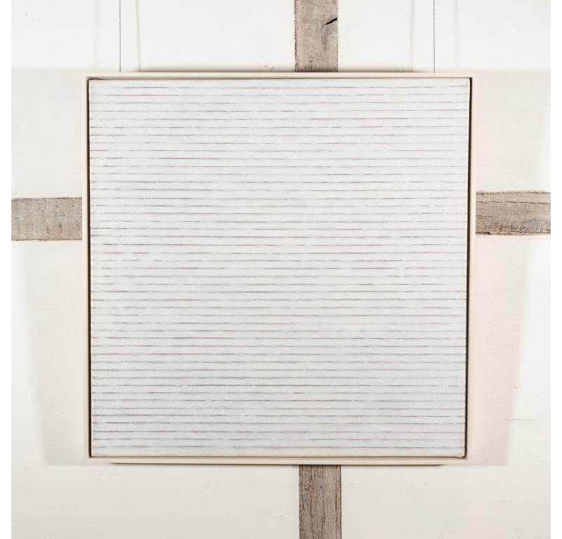 XXVIII (White Painting ENW5), Olio su tela di Richard Allen, 1995 circa in vendita 1