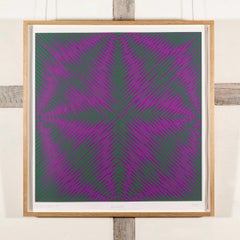Diacross (Purple and Green) by Richard Allen, 1971