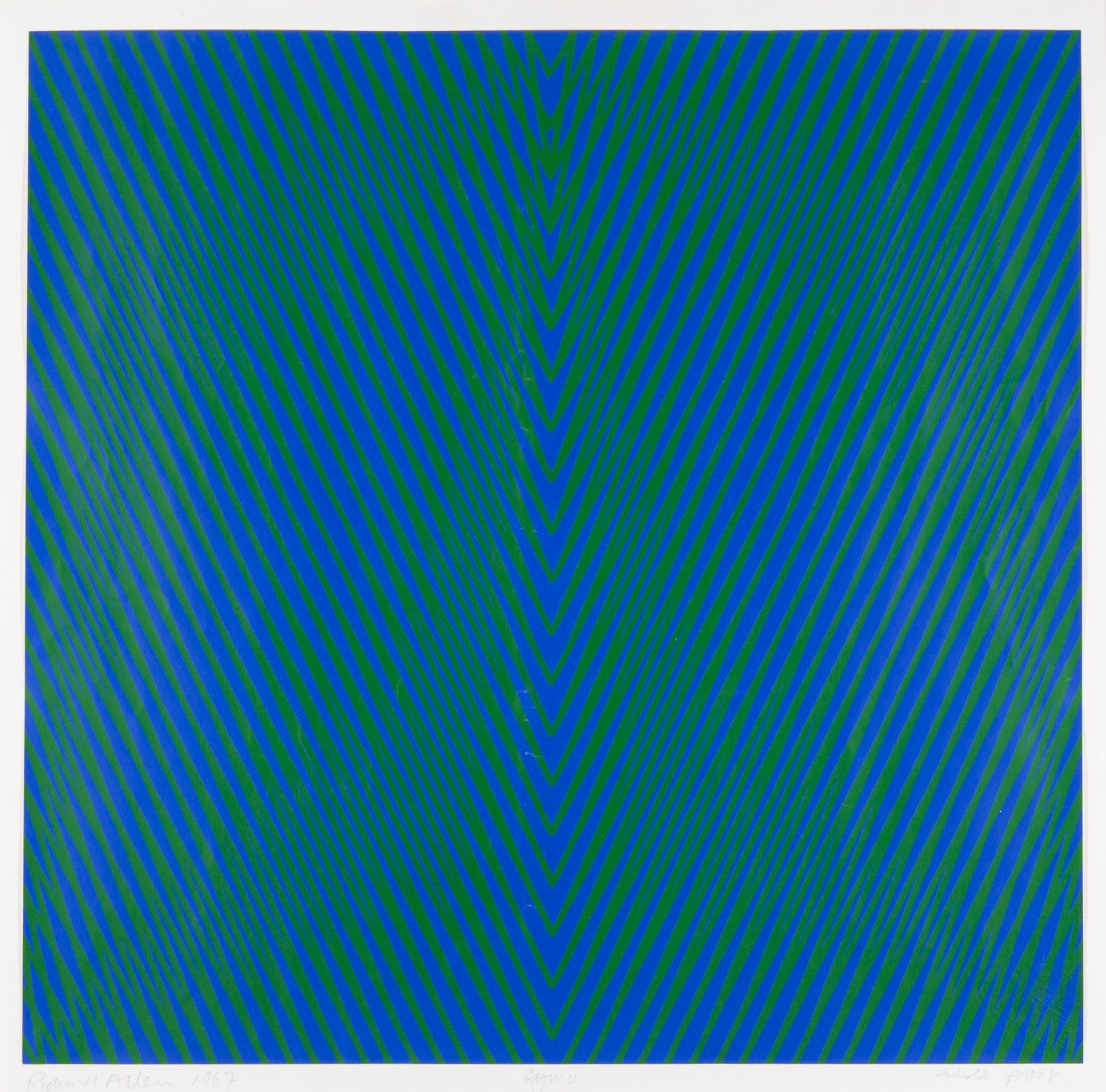 Richard Allen was an Abstract artist of the 20th century who worked across painting, graphic and technological media.

 

Allen was born in Worcester in 1933. Influenced by his father, he attended Shropshire Institute of Agriculture where he studied