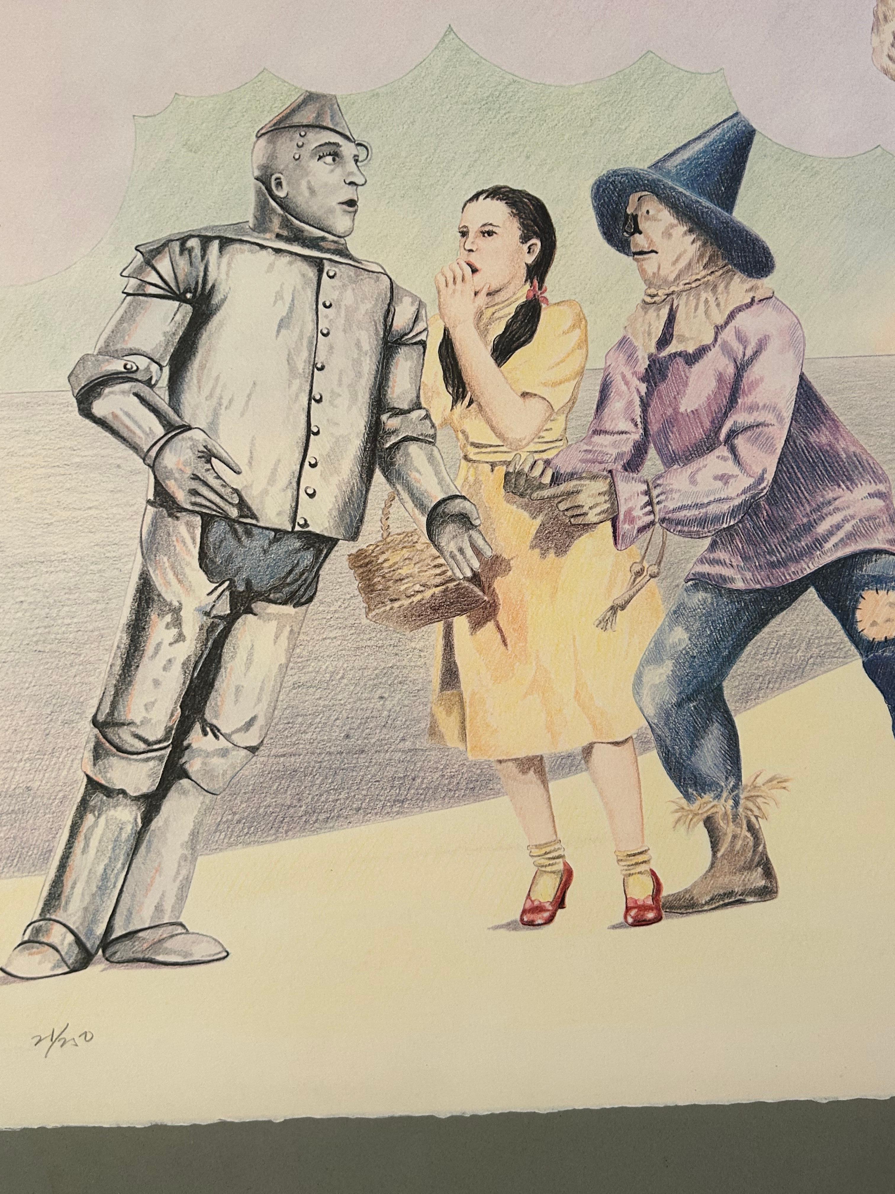 Richard Anderson Wizard of Oz Pop Art Lithograph For Sale 1