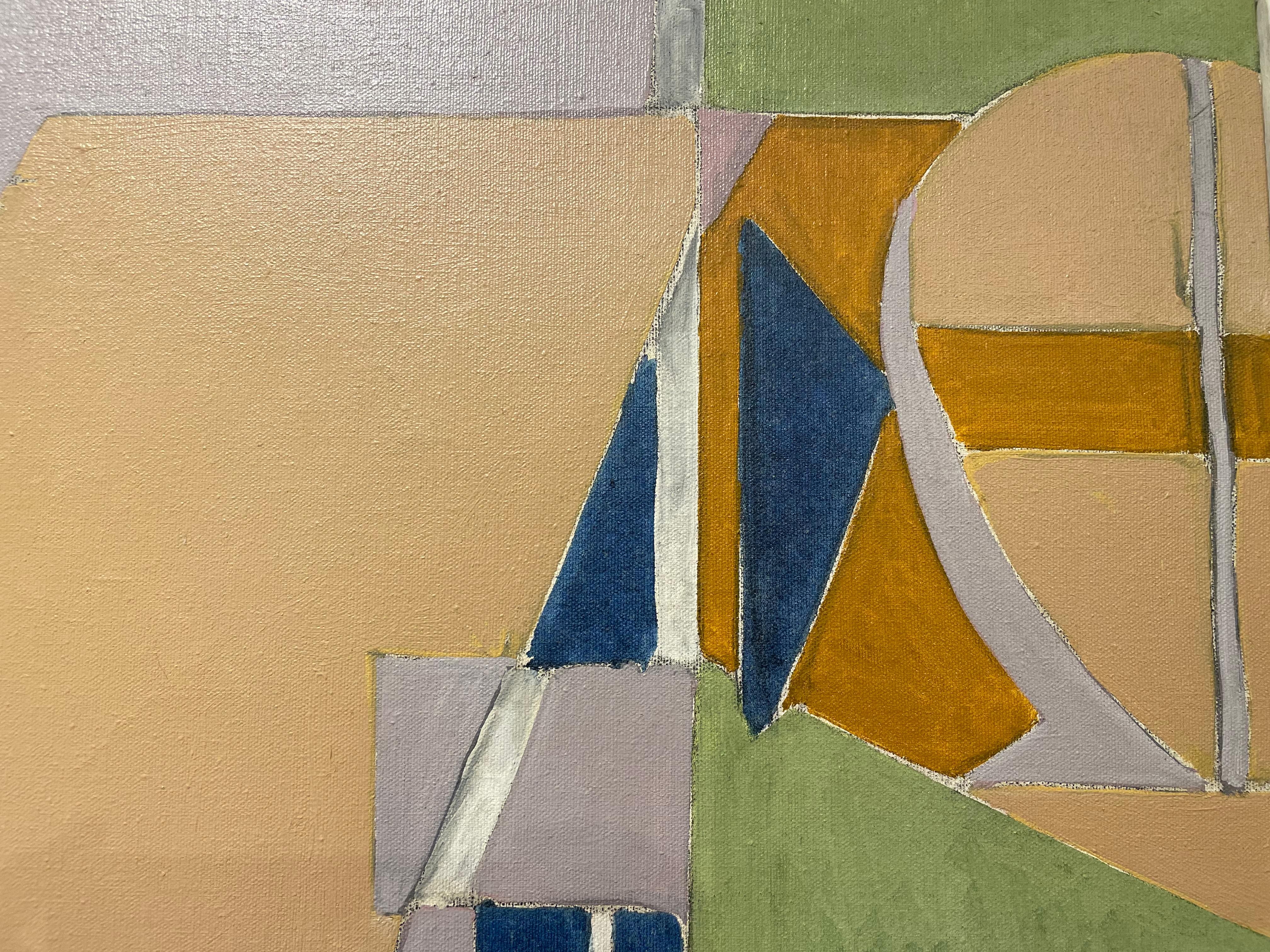 Richard Andres (Amerikaner, 1927-2013)
Vorkommnis bei der Marine, ca. 1963
öl auf Leinwand
verso signiert und betitelt
24 x 32 Zoll

Richard Andres wurde 1927 in Buffalo, New York, geboren. Als Absolvent des Cleveland Institute of Art im Jahr 1950