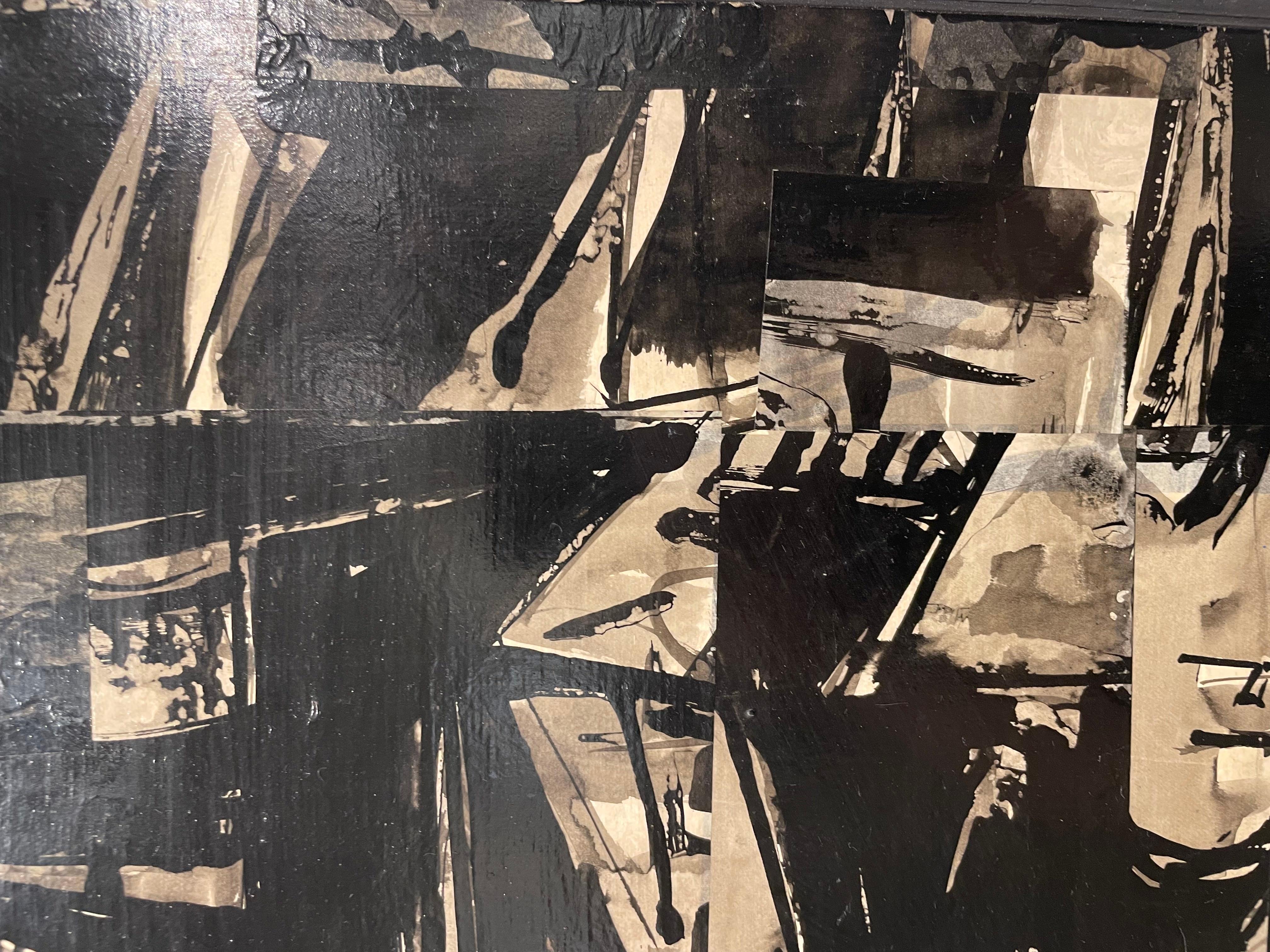 Abstraktes expressionistisches Ölgemälde ohne Titel des Künstlers der Cleveland School im Angebot 6