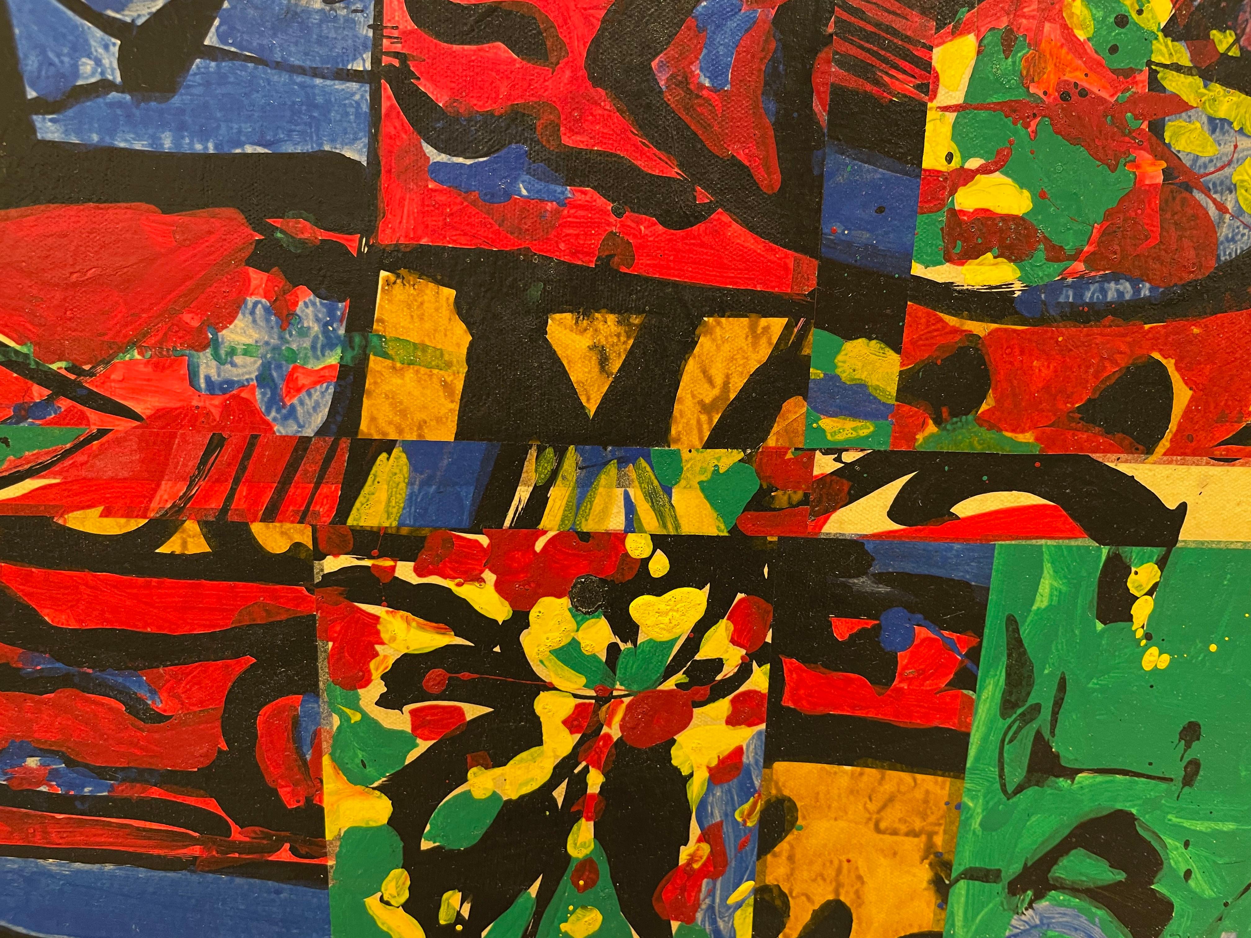 Abstraktes expressionistisches Ölgemälde ohne Titel des Künstlers der Cleveland School im Angebot 7
