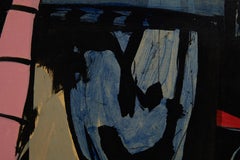 Abstraktes expressionistisches Ölgemälde des 20. Jahrhunderts von einem Künstler der Cleveland School