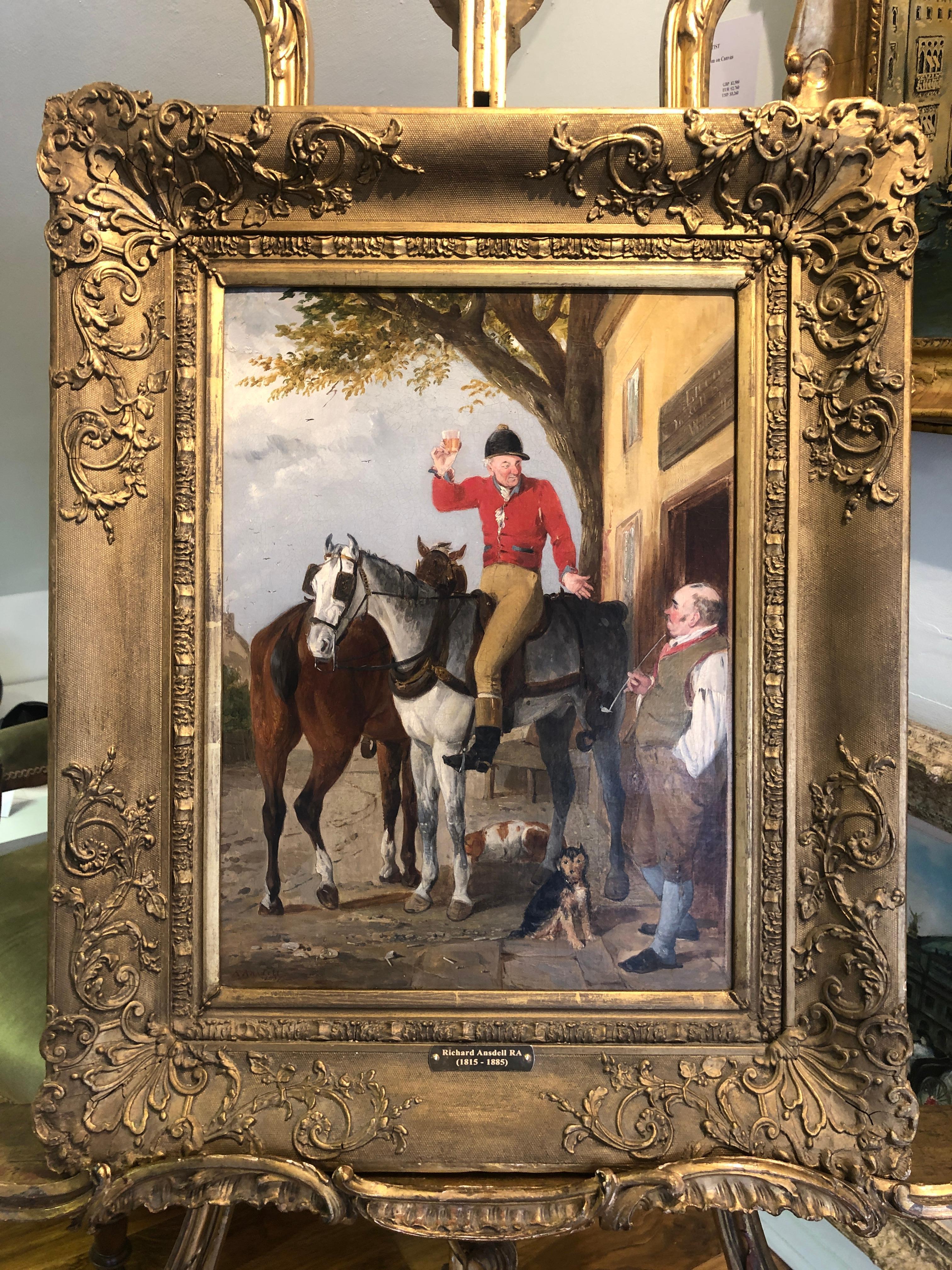 FINE OIL PAINTING By Richard Ansdell RA 19th Century British OLD MASTER PIECE  For Sale 1